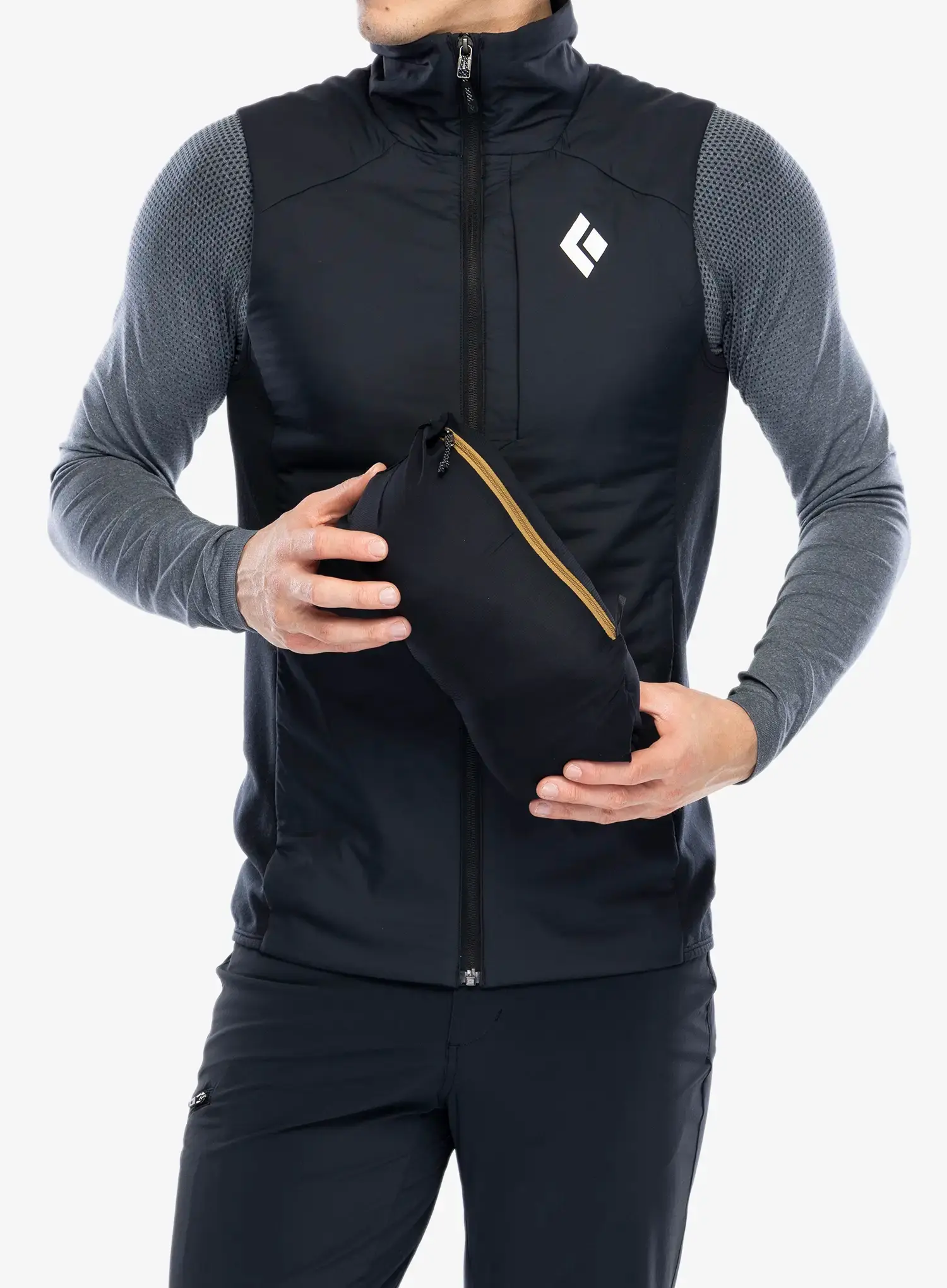 Sintetična jakna Black Diamond First Light Stretch Hoody - flax