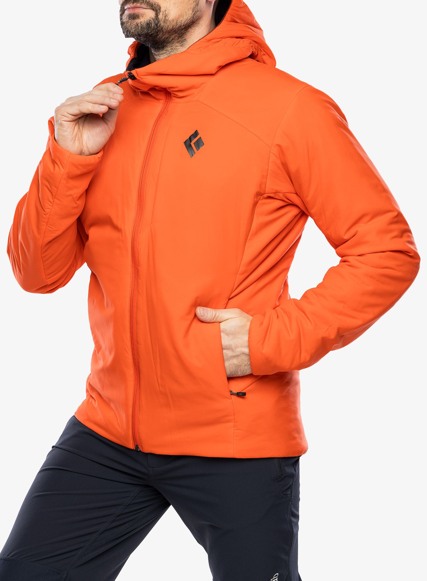 Sintetična jakna Black Diamond First Light Stretch Hoody - octane