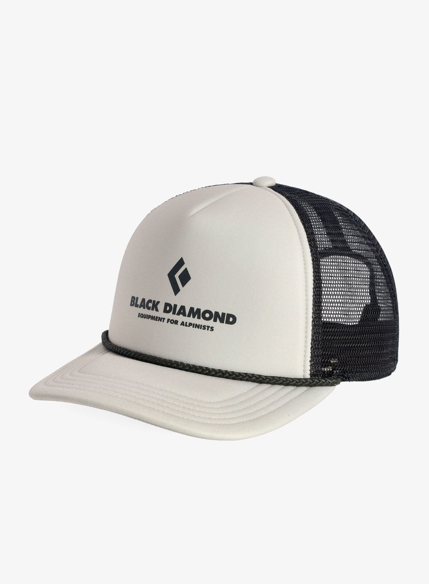 Kapa s šiltom Black Diamond Flat Bill Trucker Hat - pewter/black