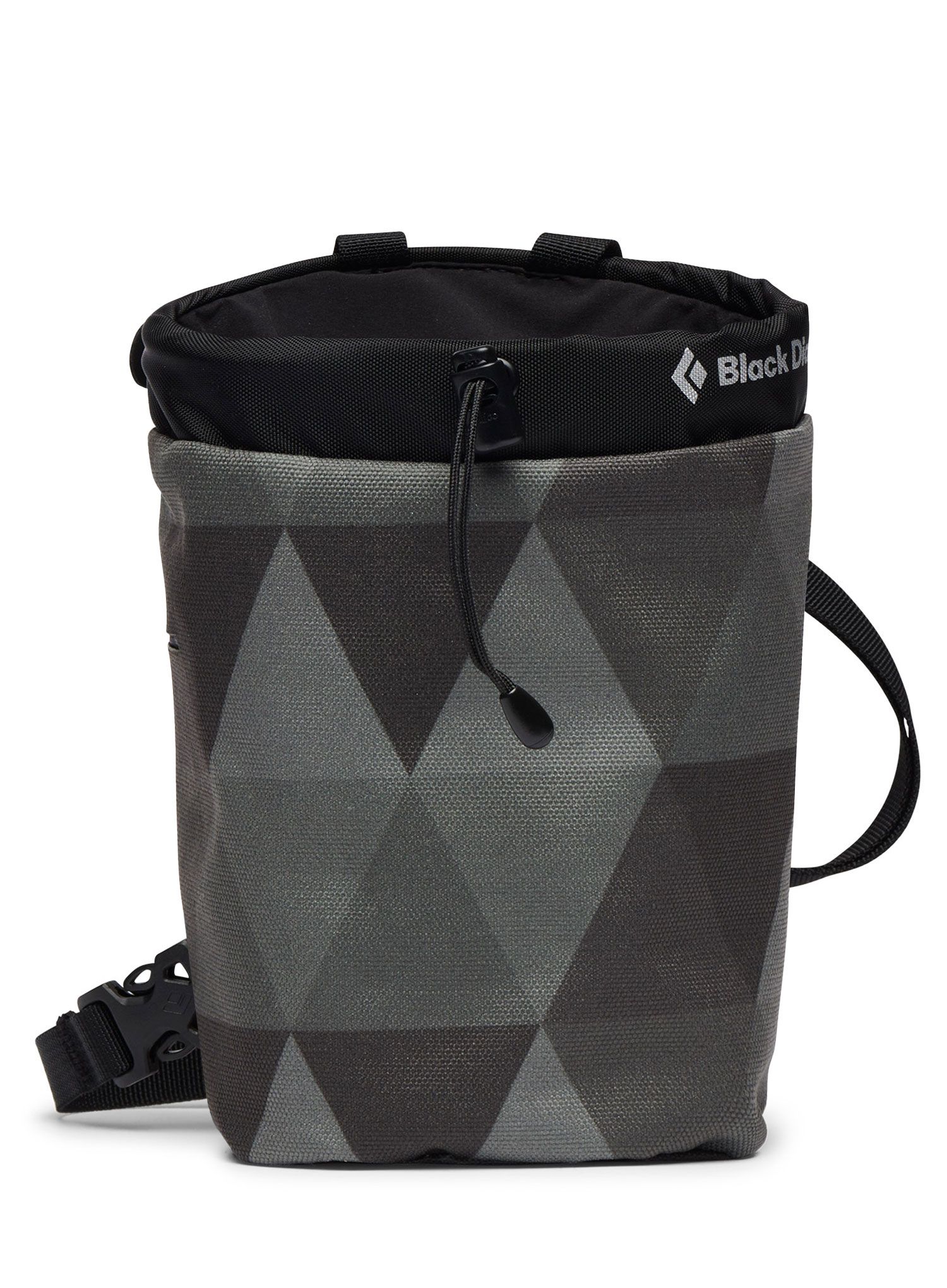 Vrečka za magnezij Black Diamond Gym Chalk Bag - gray quilt