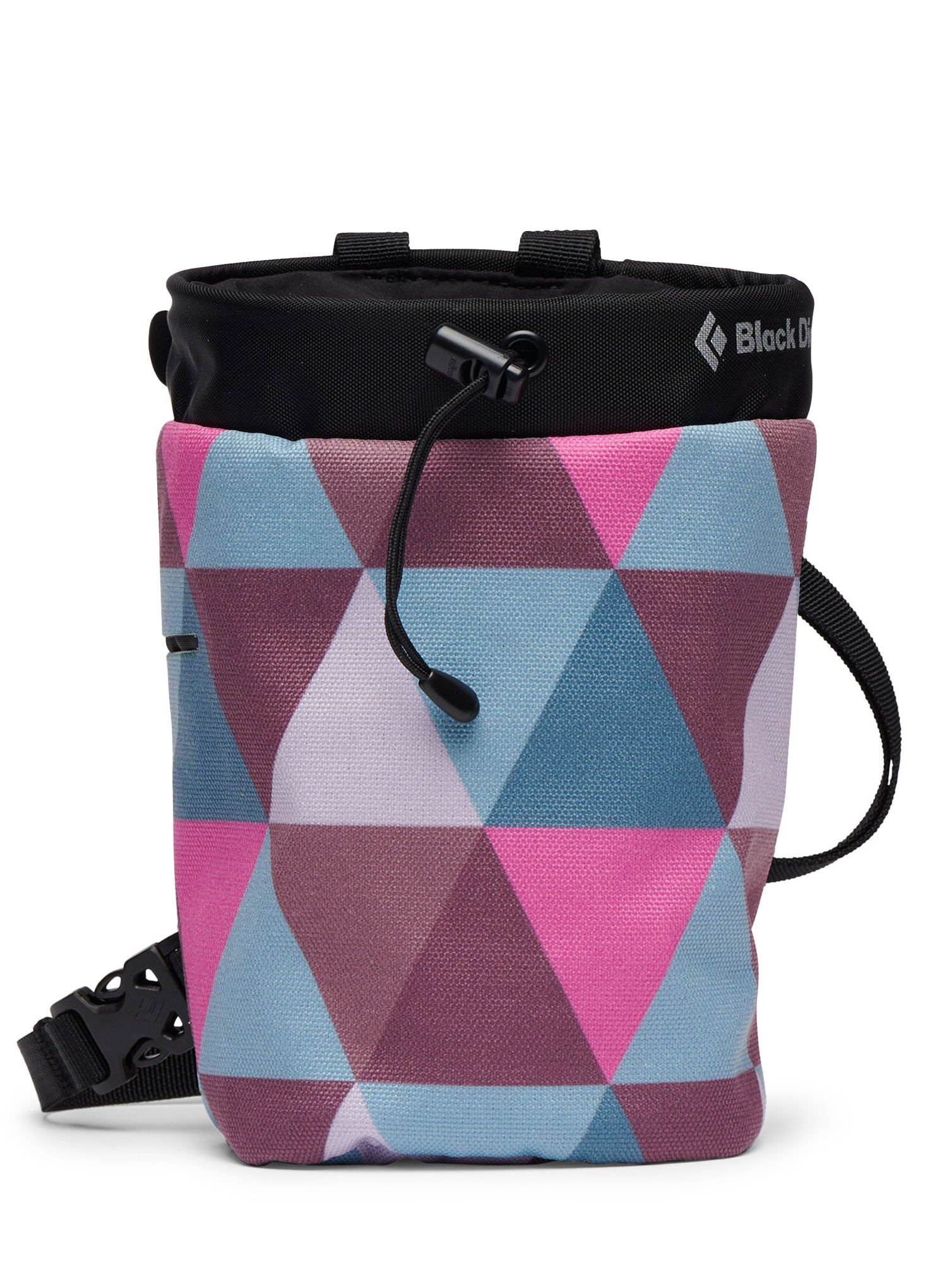 Vrečka za magnezij Black Diamond Gym Chalk Bag - pink quilt