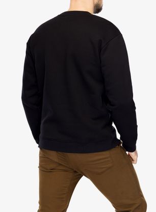 Jopica Black Diamond Heritage Wordmark Crewneck - black