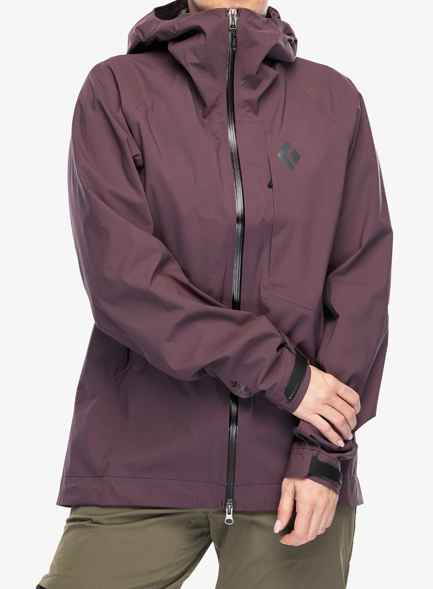Ženska hardshell jakna Black Diamond Highline Stretch Shell - fig