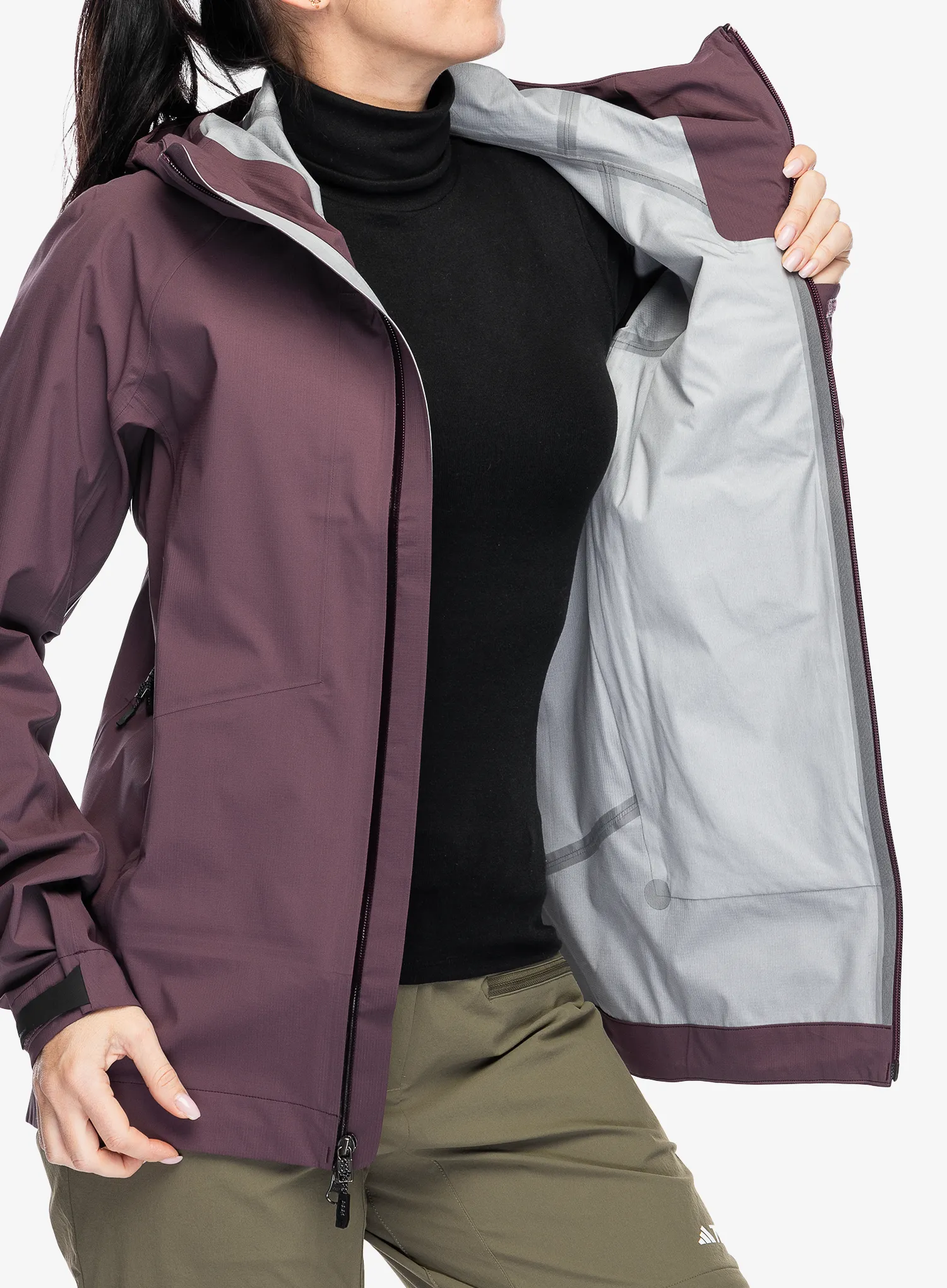 Ženska hardshell jakna Black Diamond Highline Stretch Shell - fig