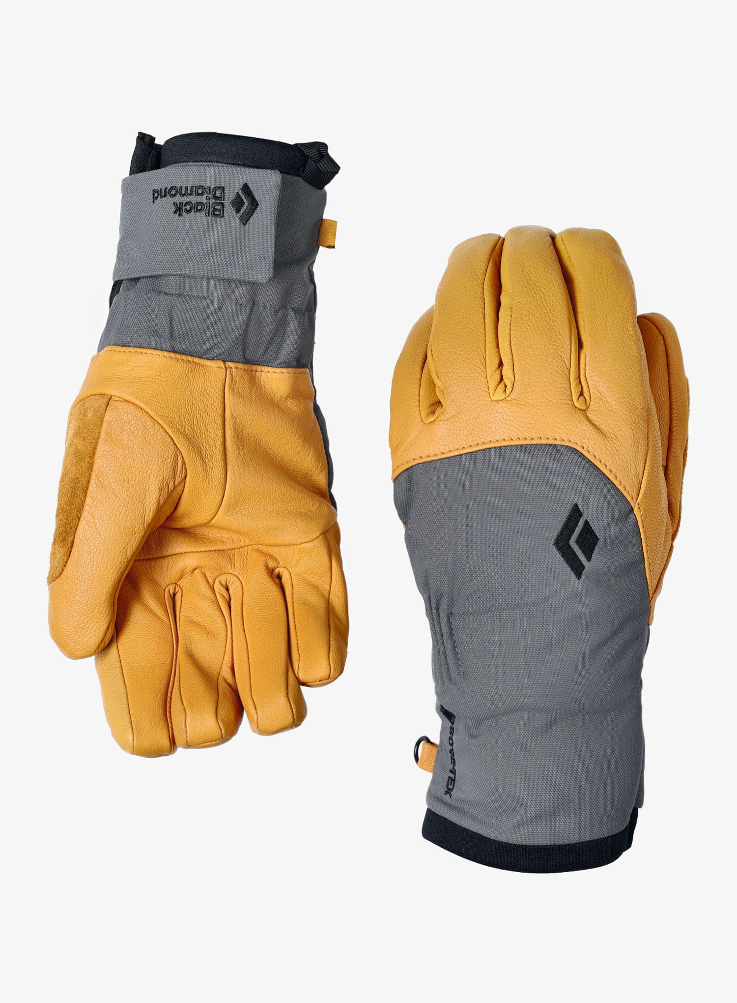 Ženske rokavice Black Diamond Legend Gloves - natural/steel grey
