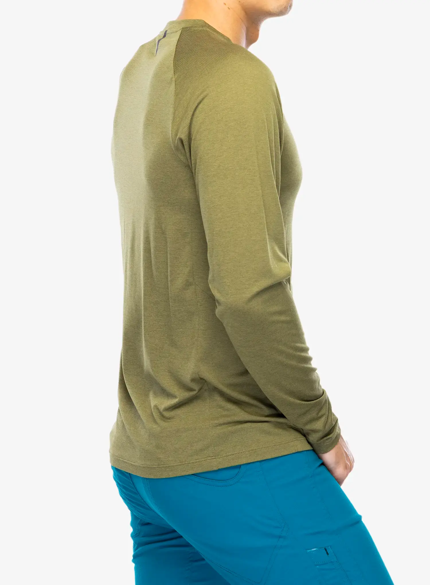 Majica z dolgimi rokavi Black Diamond Lightwire Tech Tee L/S - crag gree