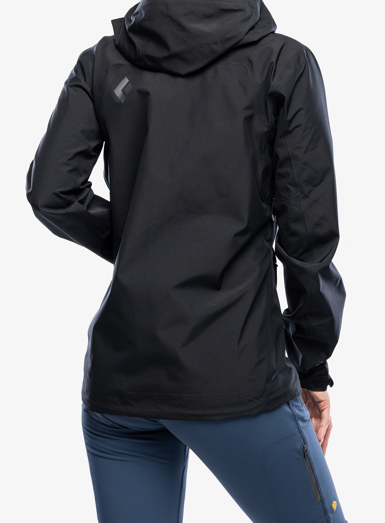 Ženske GORE-TEX jakna Black Diamond Liquid Point Shell - black