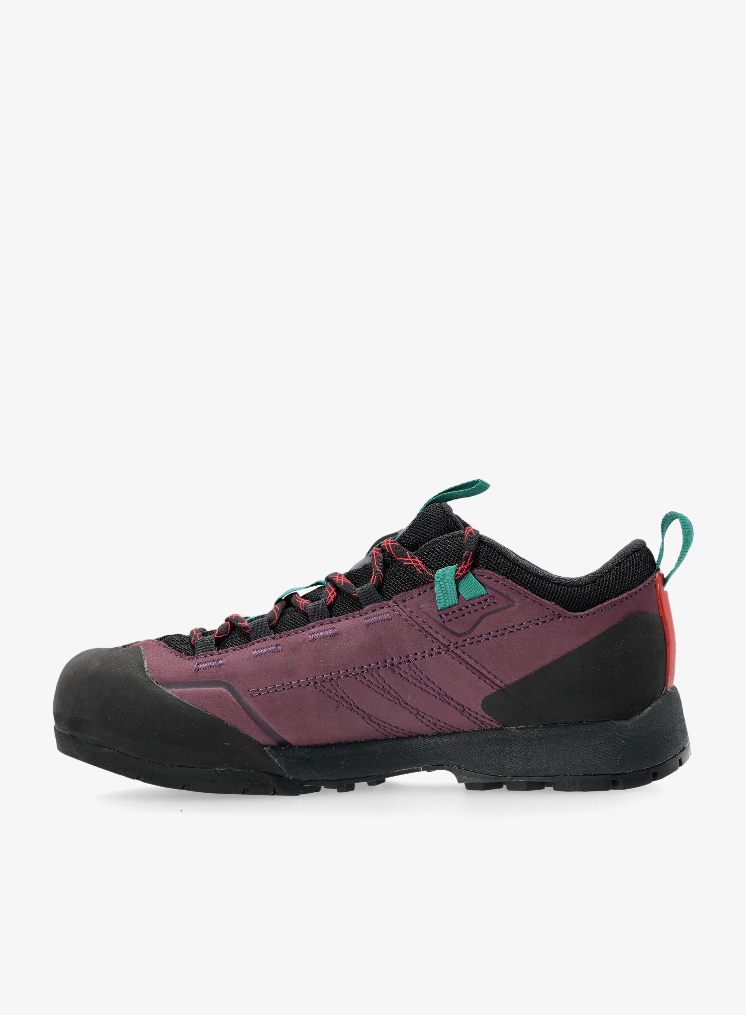 Ženski pristopni čevlji Black Diamond Mission LTHR Low WP - mulberry/black