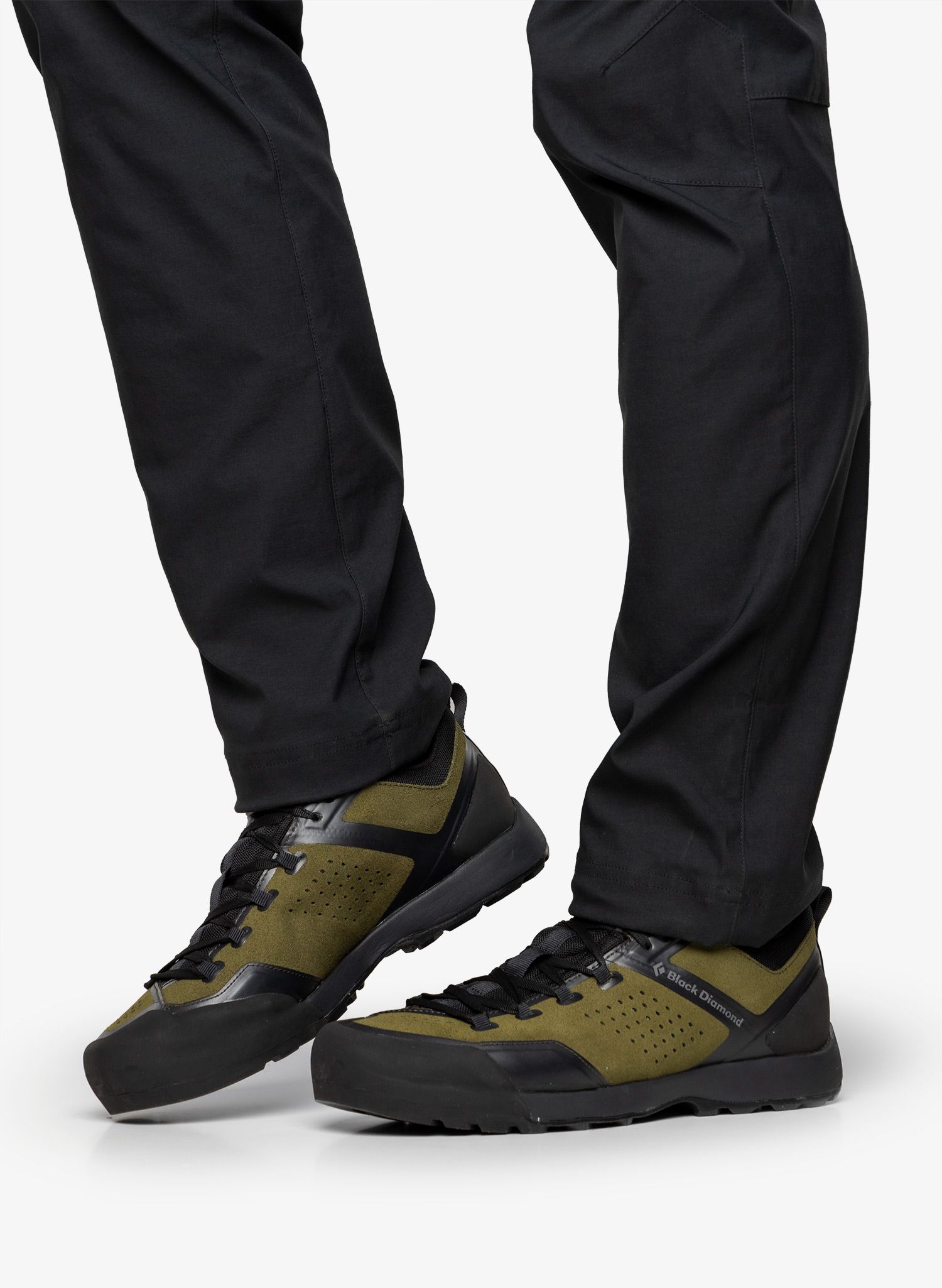 Pristopni čevlji Black Diamond Mission XP LTHR - olive