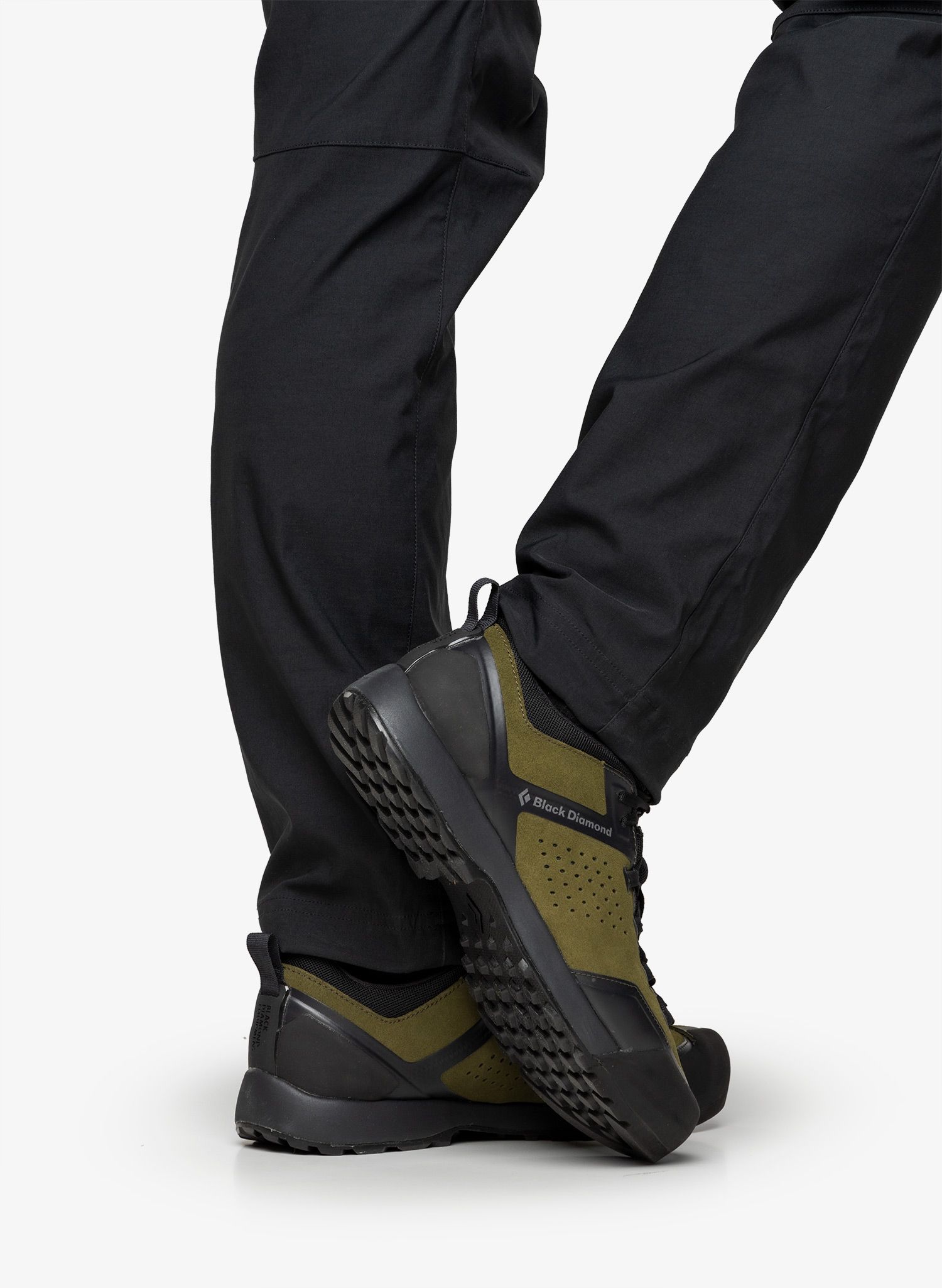Pristopni čevlji Black Diamond Mission XP LTHR - olive