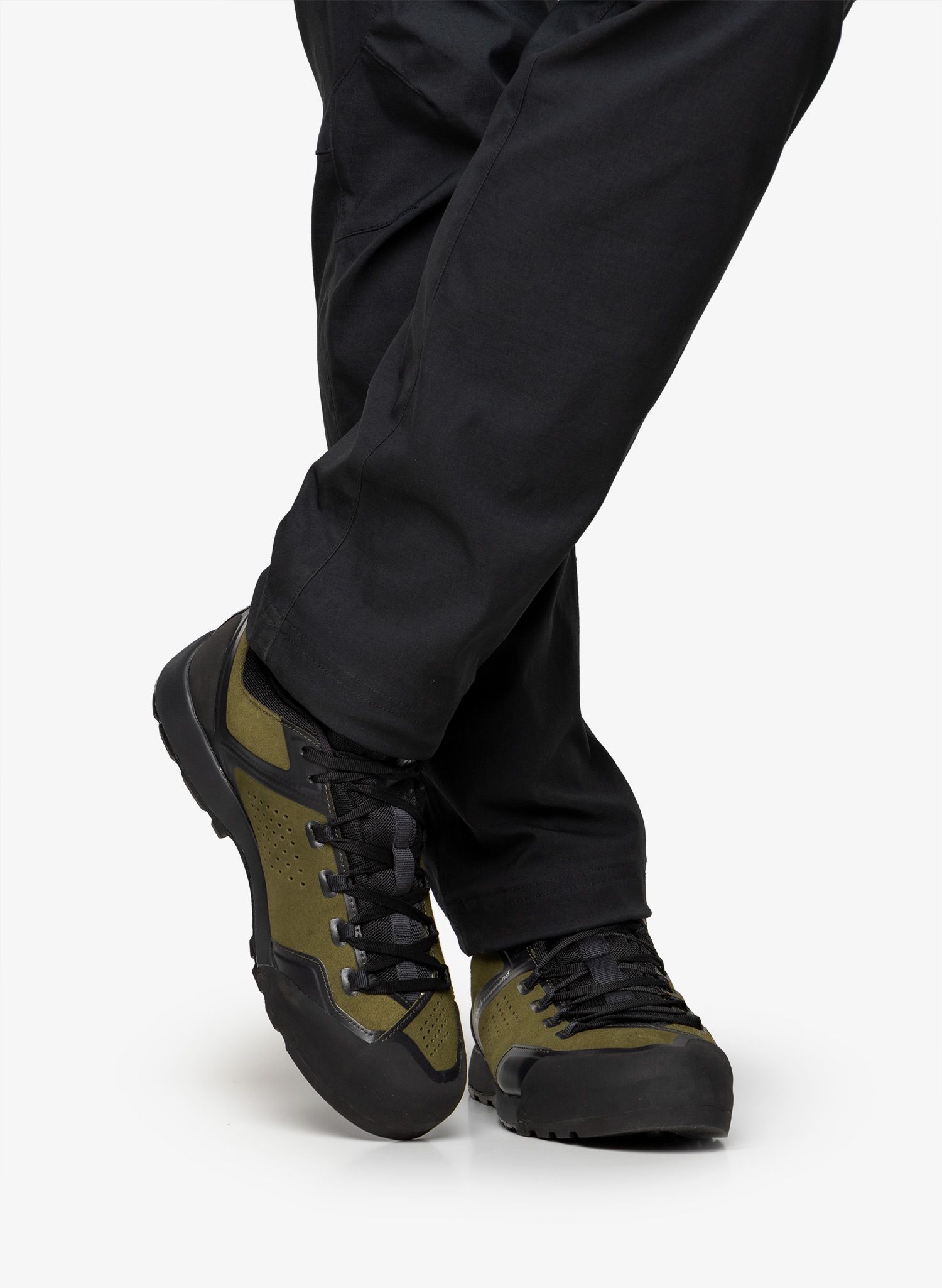 Pristopni čevlji Black Diamond Mission XP LTHR - olive