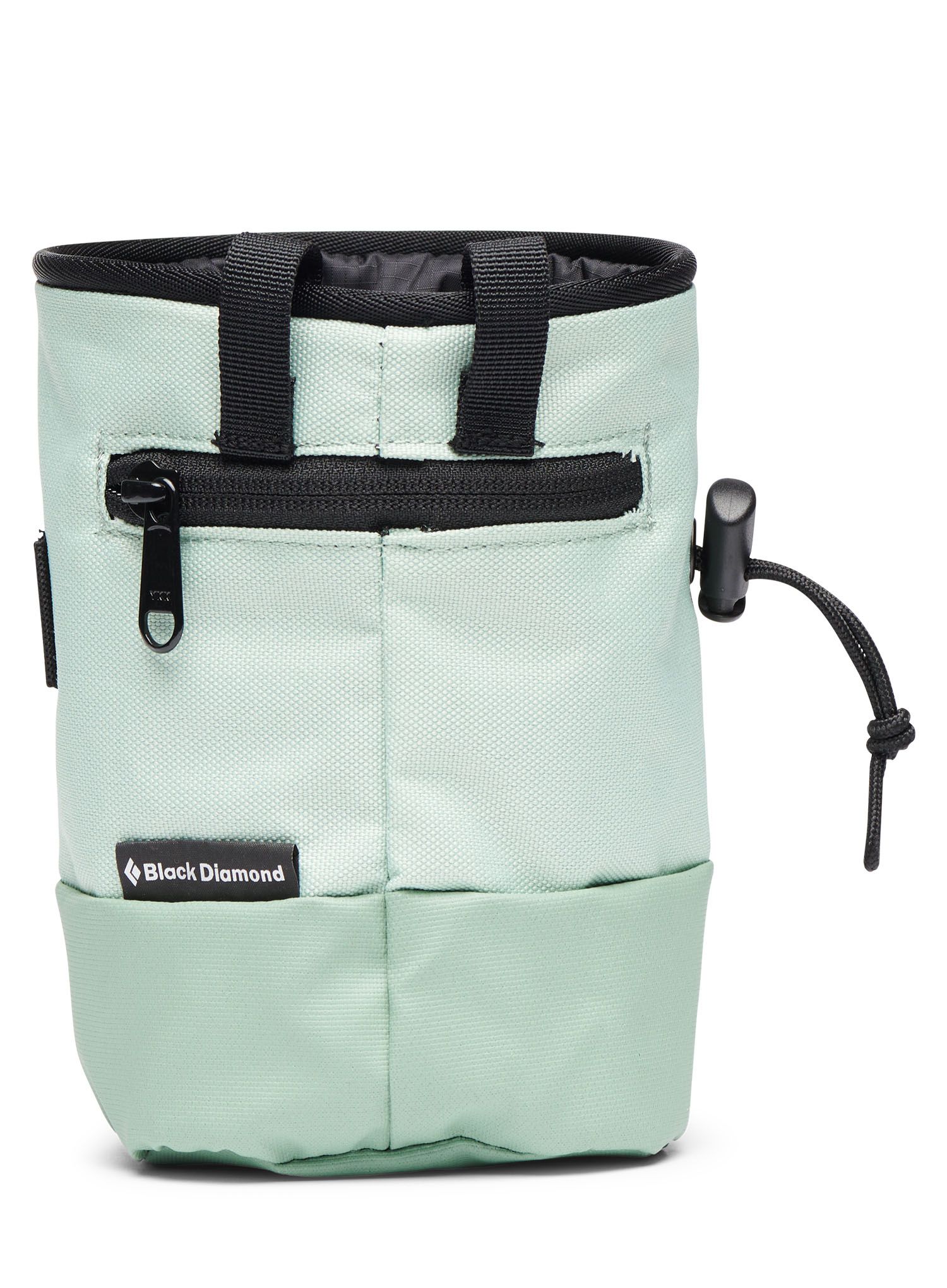 Vrečka za magnezij Black Diamond Mojo Zip Chalk Bag - foam green