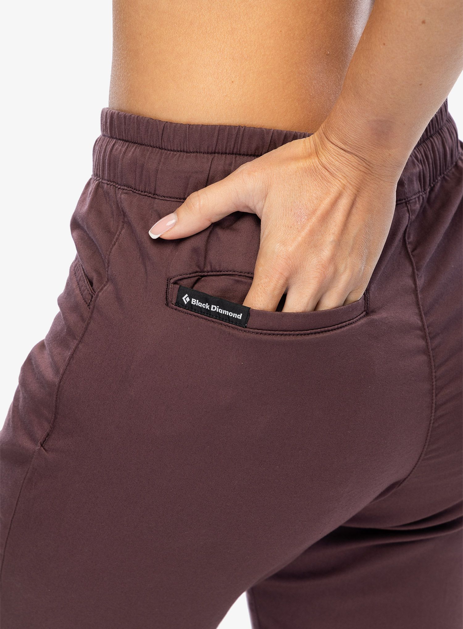 Ženske plezalne hlače Black Diamond Notion Pants - fig