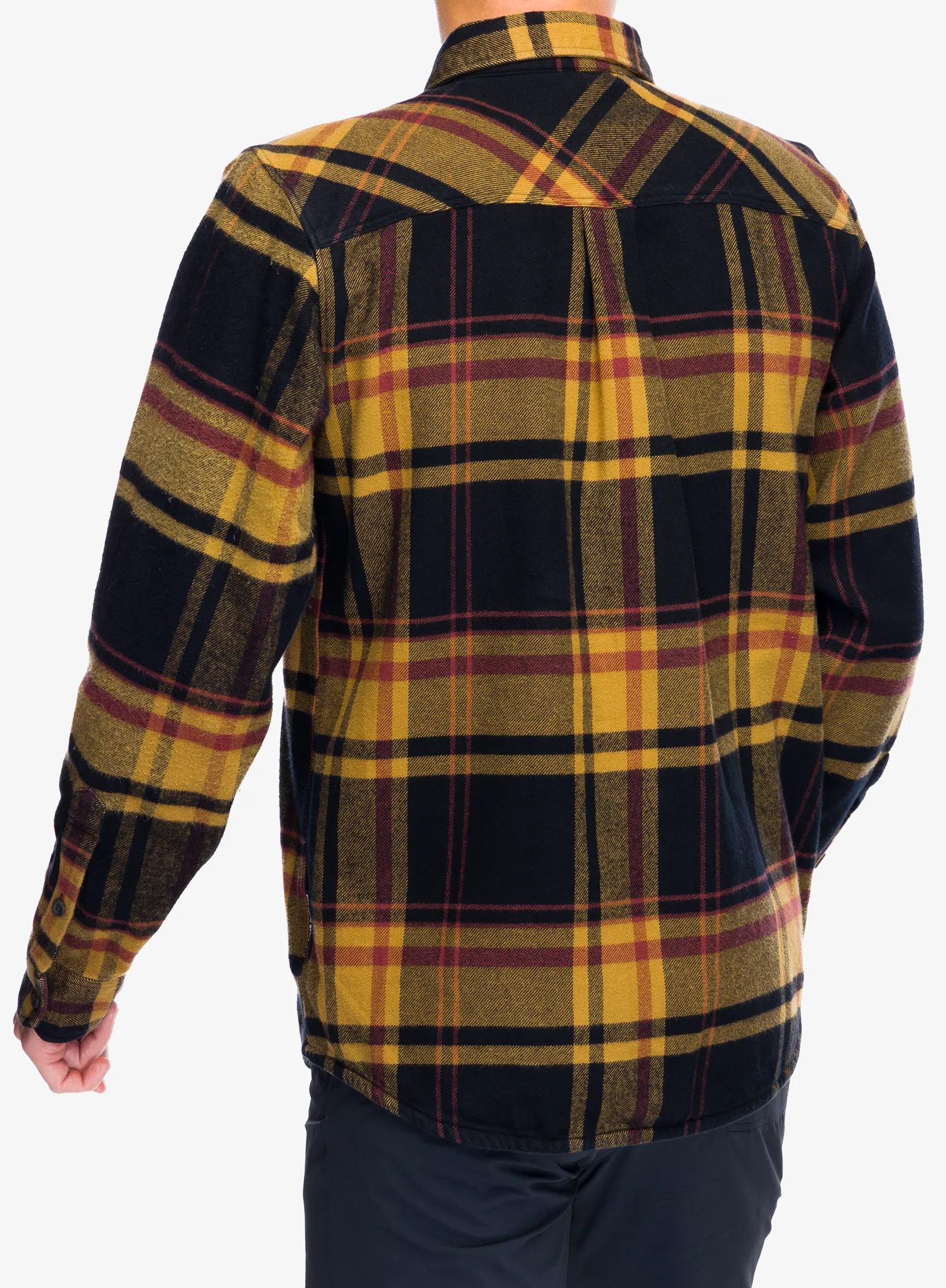 Pohodniška srajca Black Diamond Project Flannel - black/flax plaid