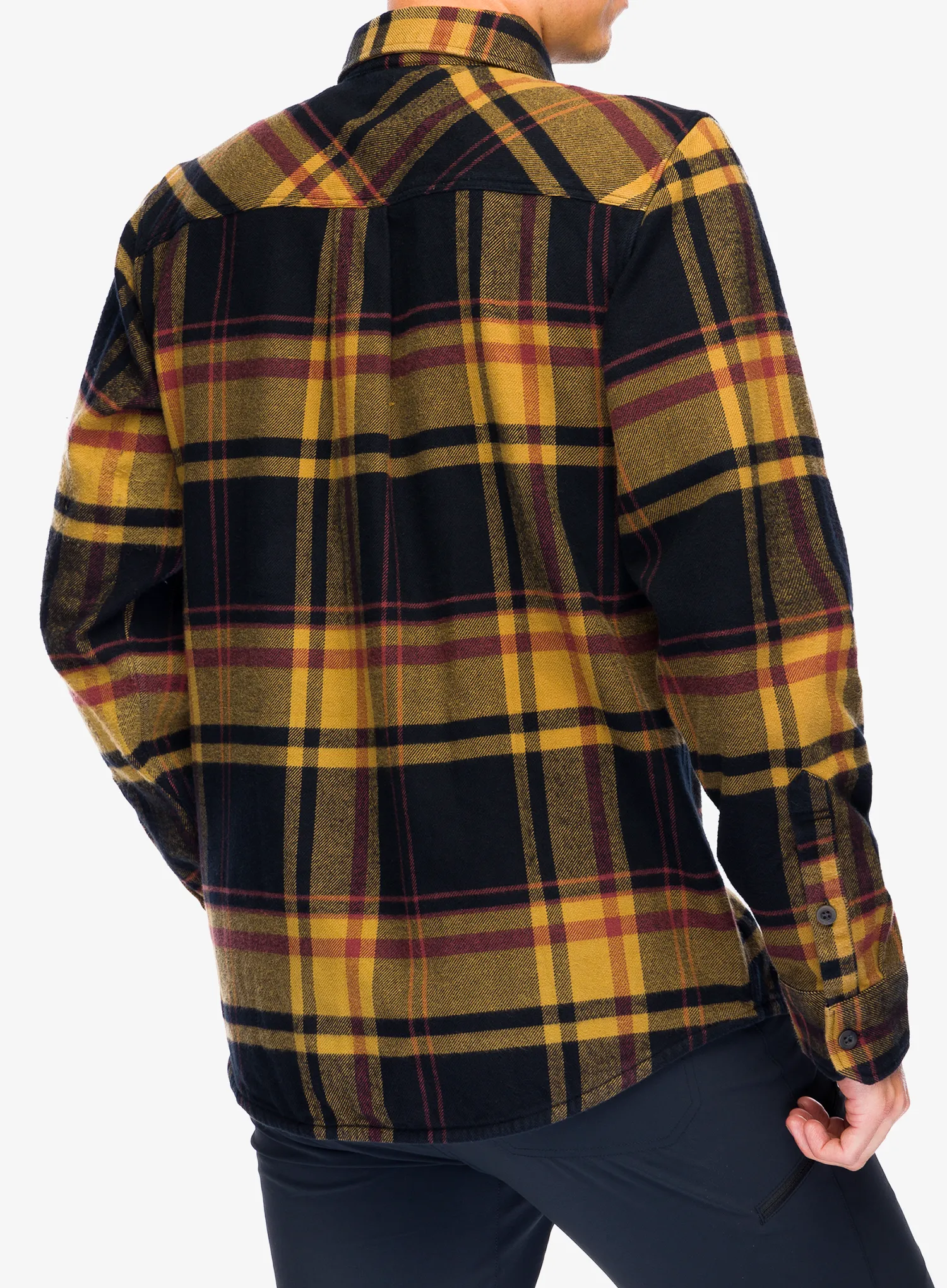Pohodniška srajca Black Diamond Project Flannel - black/flax plaid