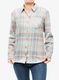 Ženska srajca Black Diamond Project Flannel - pewter/belay blue plaid