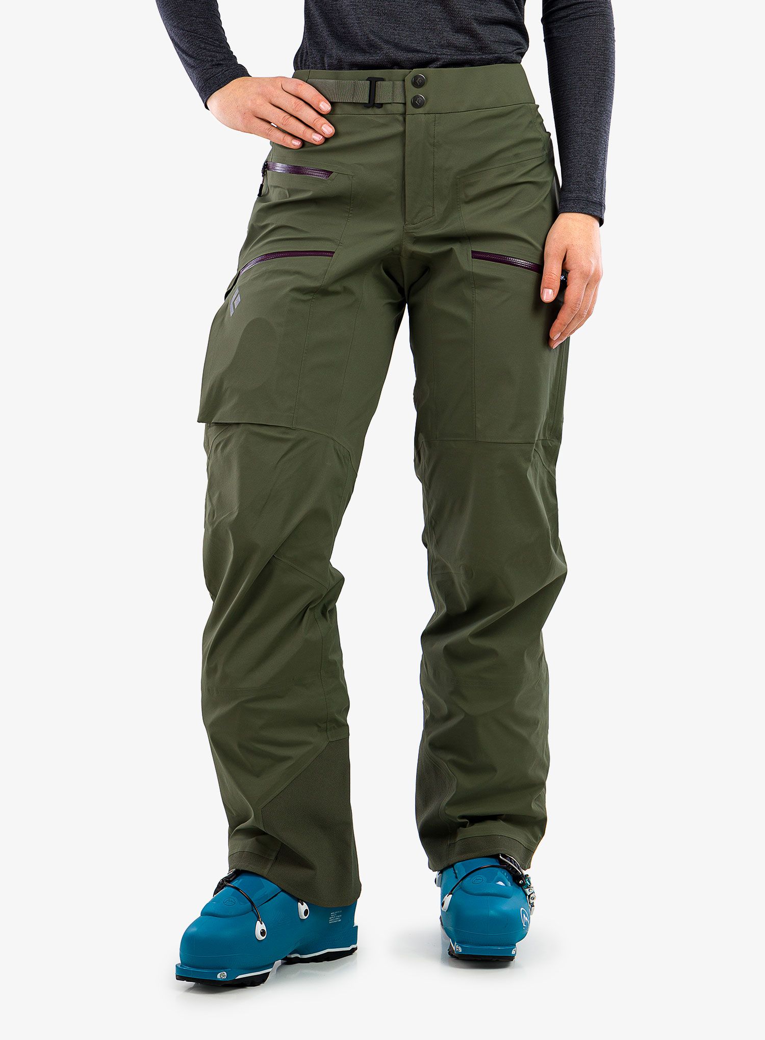 Ženske hlače Black Diamond Recon LT Pants - tundra