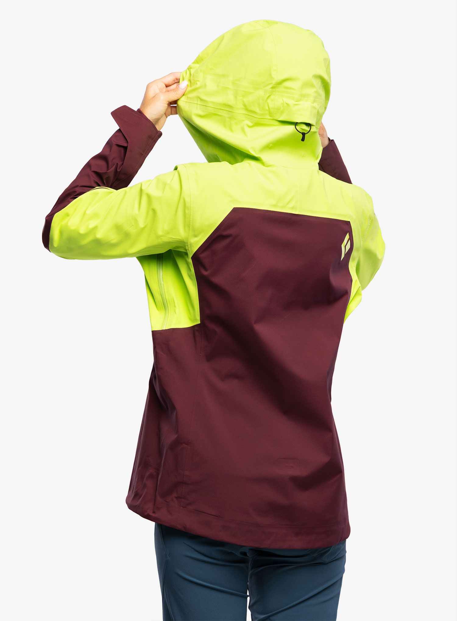 Ženska jakna Black Diamond Recon LT Shell - aloe/blackberry