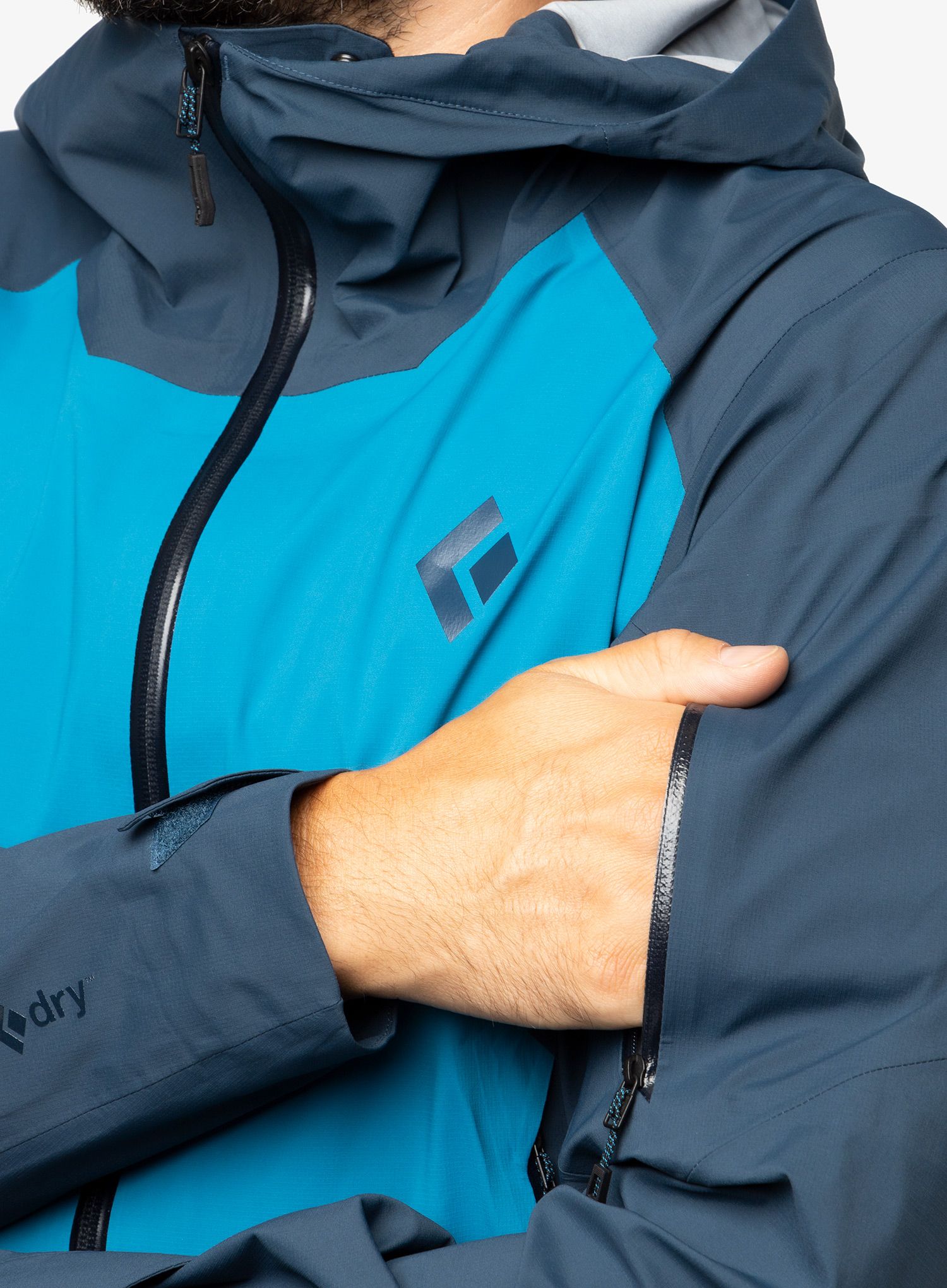 Smučarska jakna Black Diamond Recon LT Stretch Shell - kingfisher/indigo