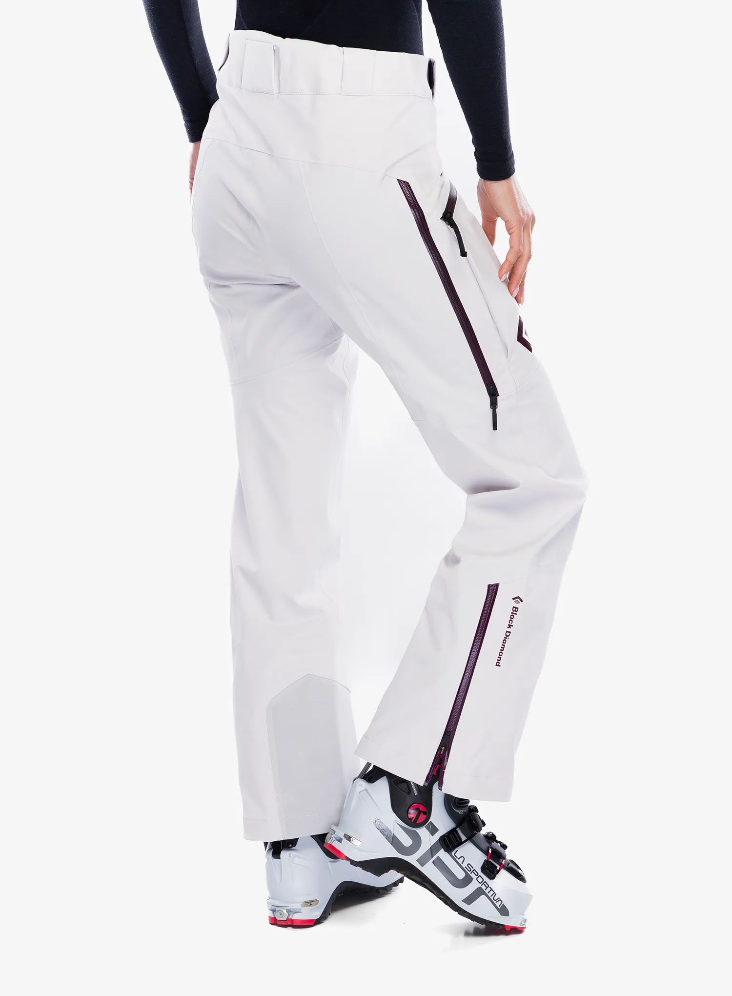Ženske smučarske hlače Black Diamond Recon Stretch Ski Pants - ice pink