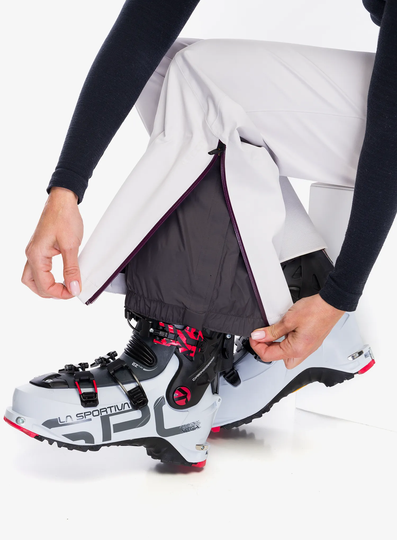 Ženske smučarske hlače Black Diamond Recon Stretch Ski Pants - ice pink