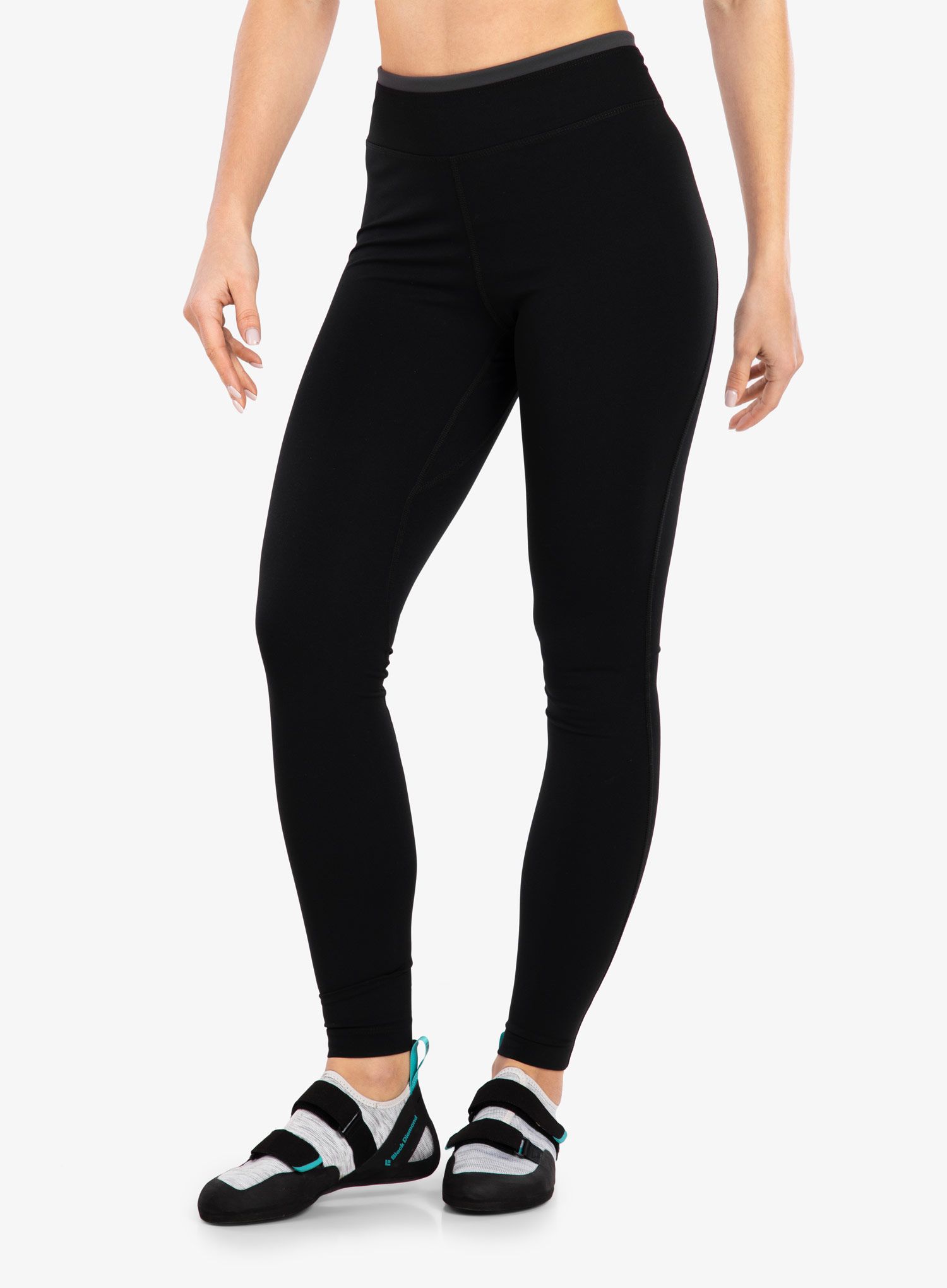Plezalne pajkice Black Diamond Session Tights - black