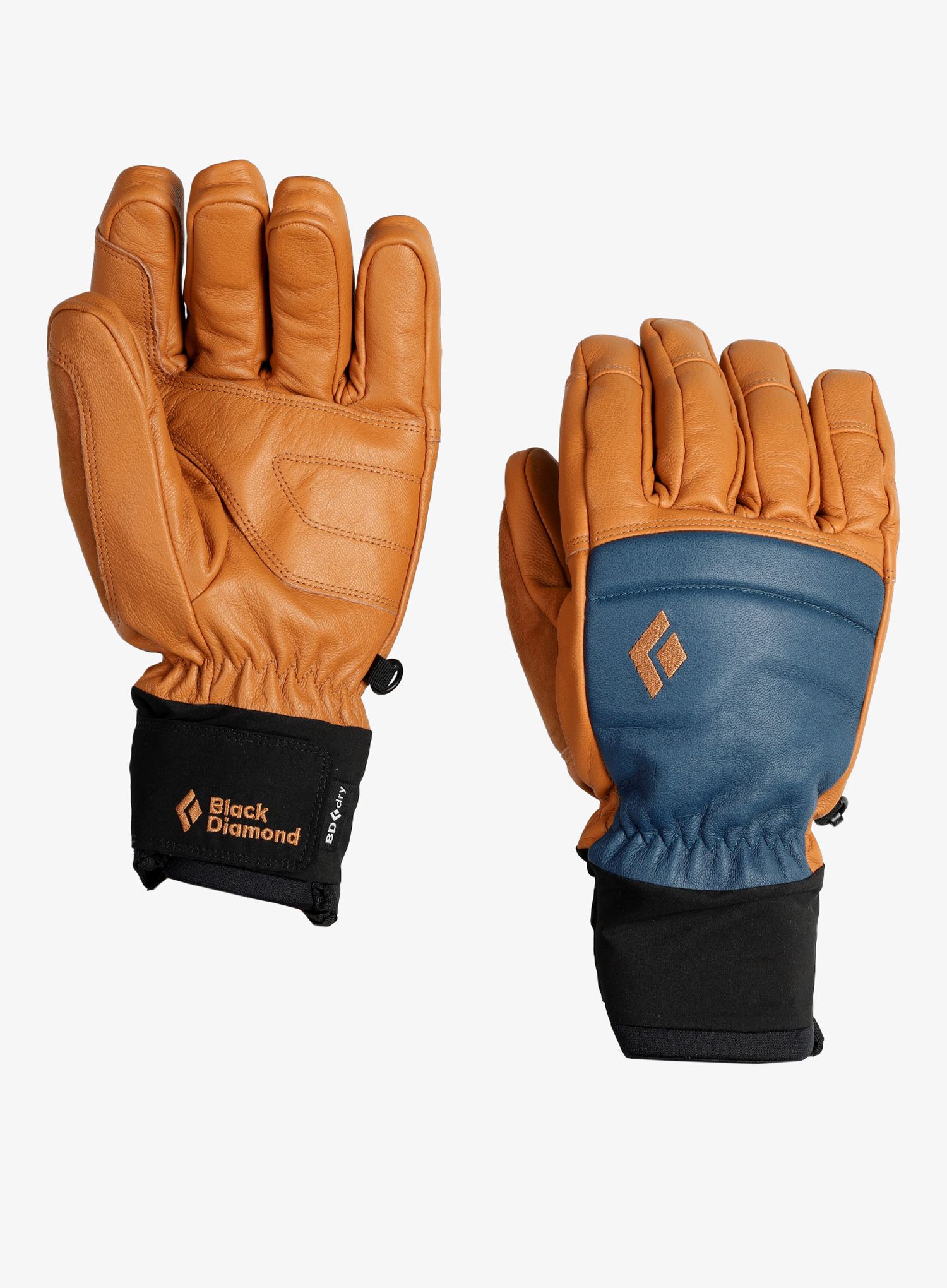 Smučarske rokavice Black Diamond Spark Gloves - henna/ink blue