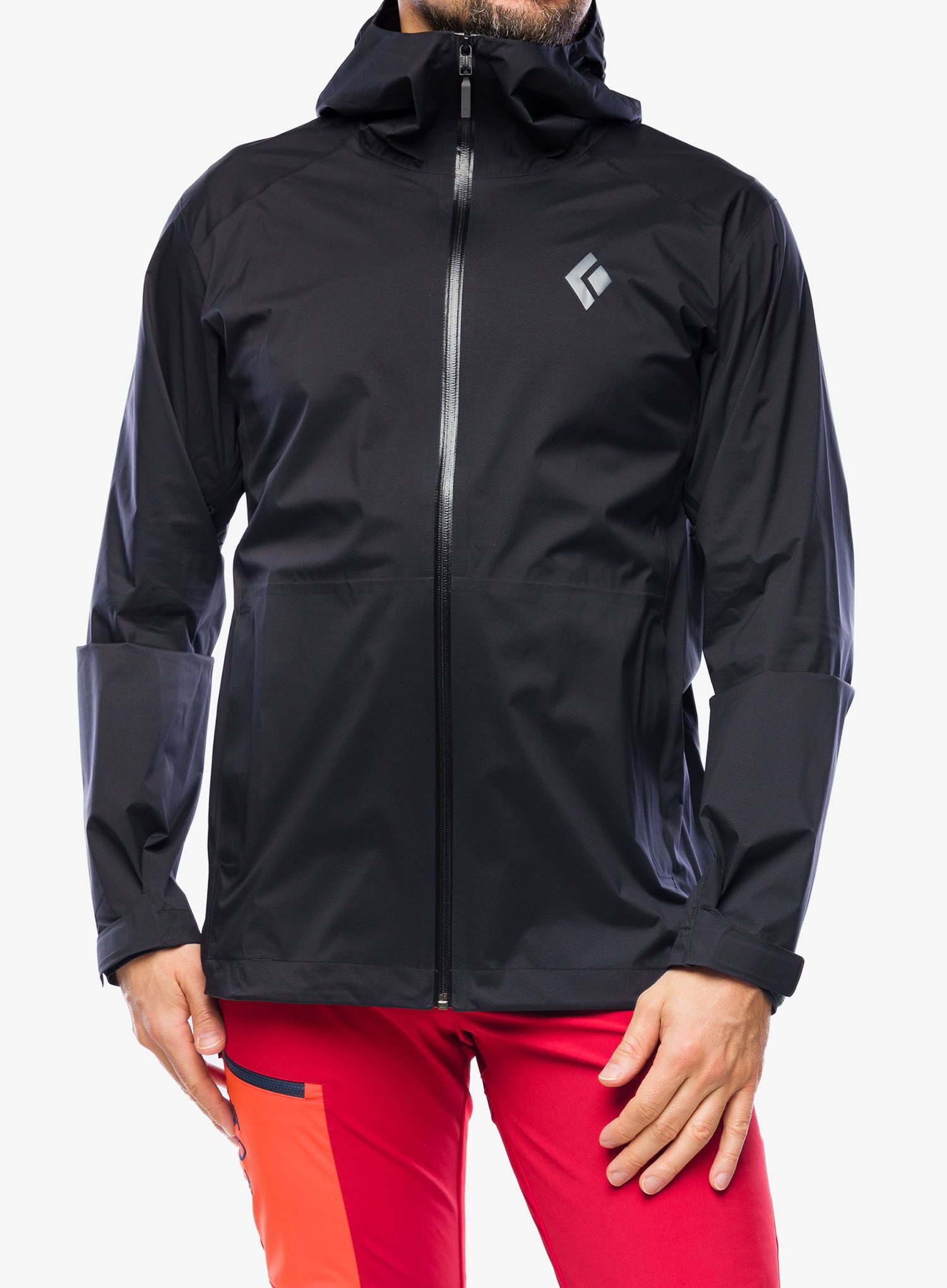 Moška jakna Black Diamond StormLine Stretch Rain Shell - black