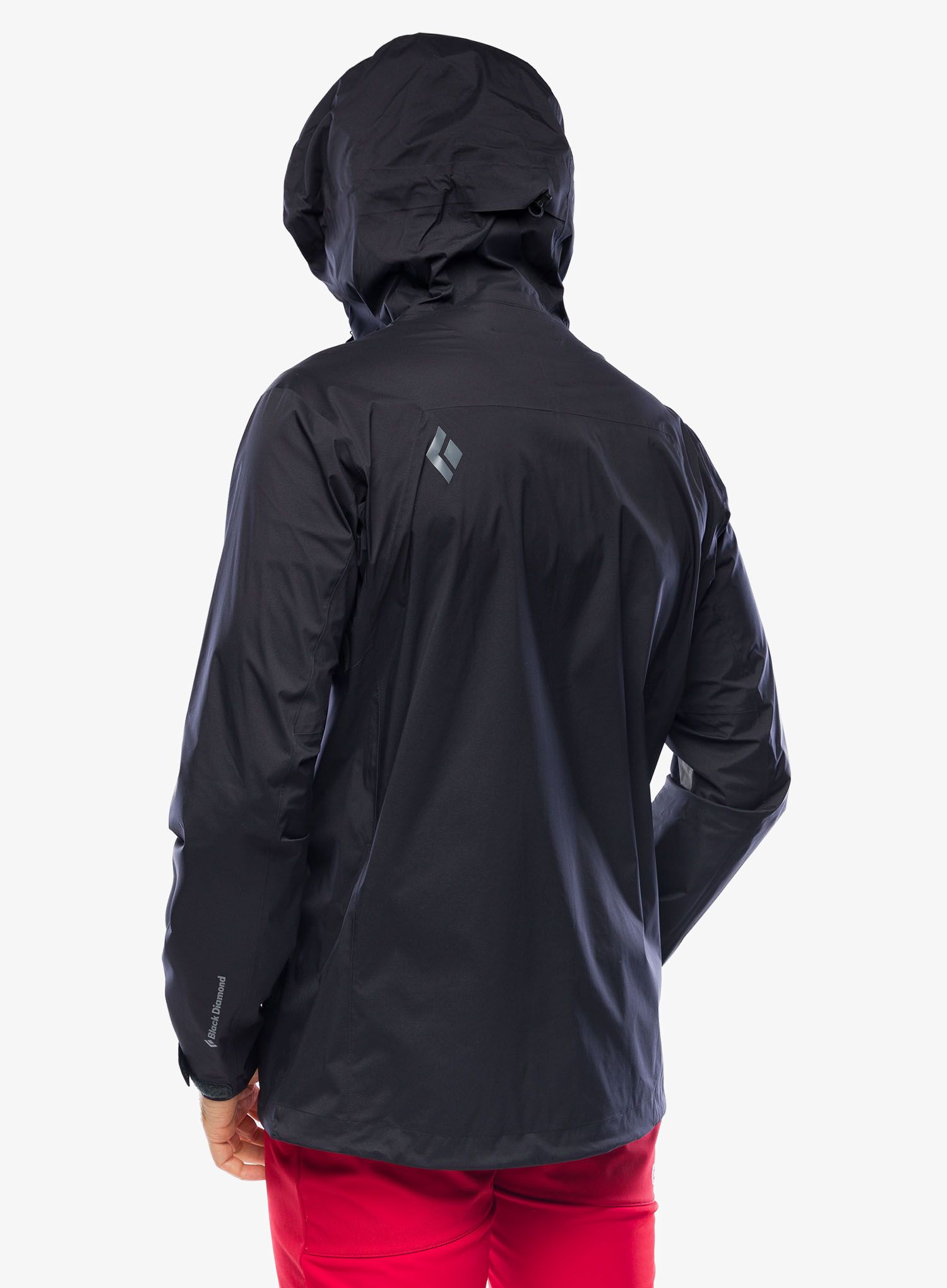 Moška jakna Black Diamond StormLine Stretch Rain Shell - black