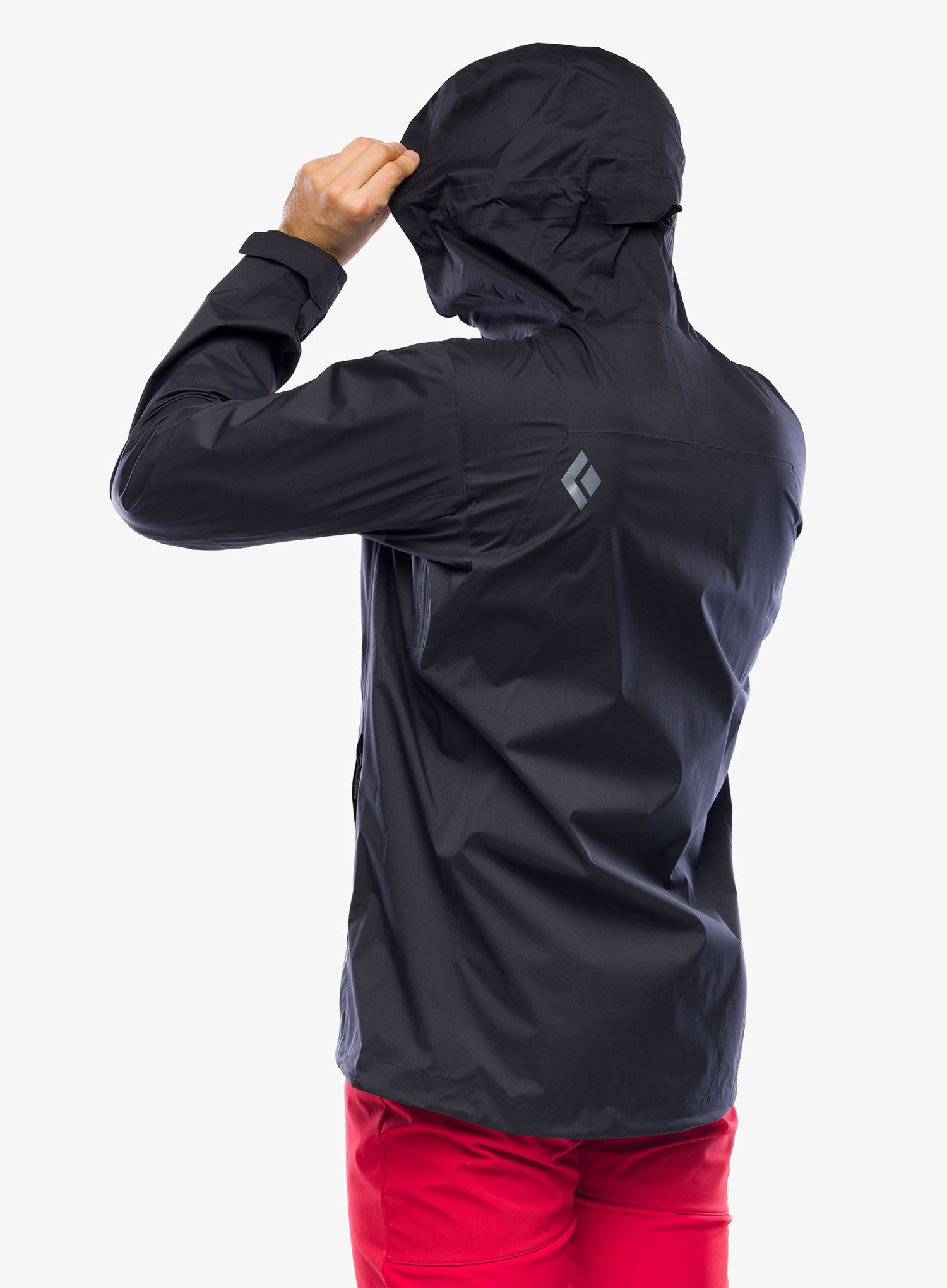 Moška jakna Black Diamond StormLine Stretch Rain Shell - black