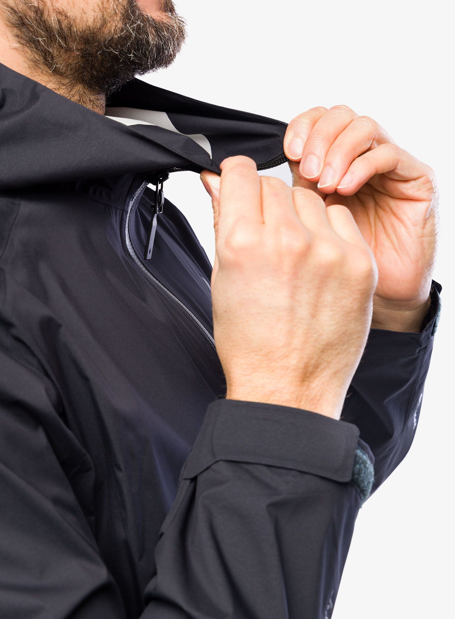 Moška jakna Black Diamond StormLine Stretch Rain Shell - black