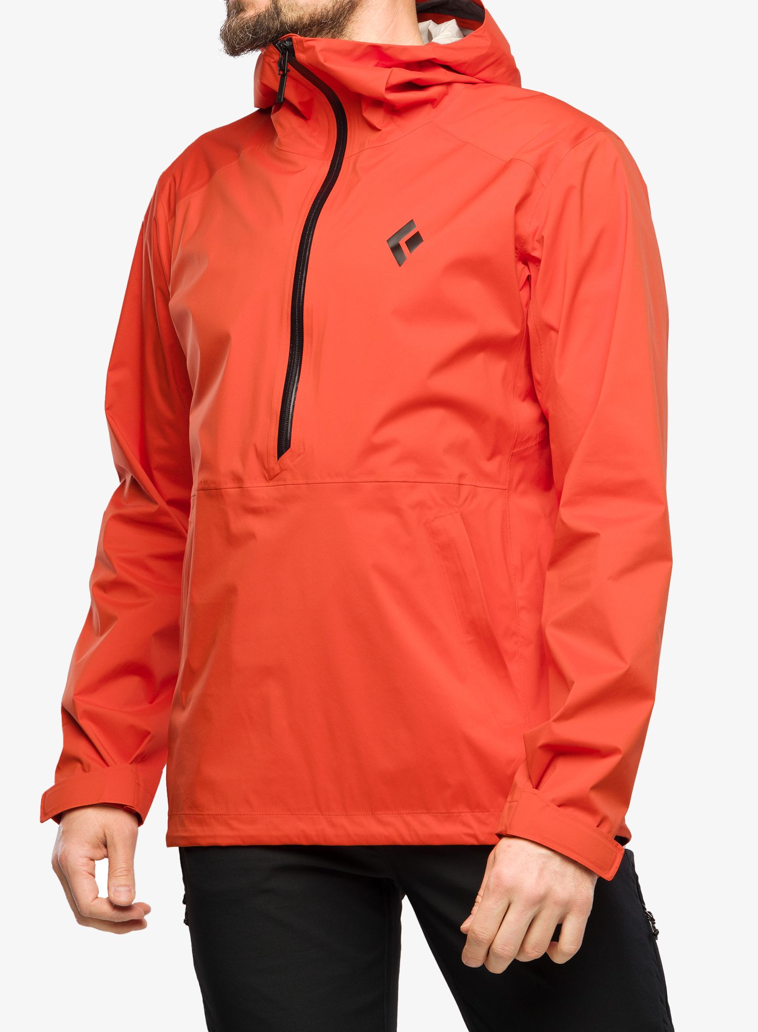 Nepremočljiva jakna Black Diamond Stormline Stretch Anorak - octane