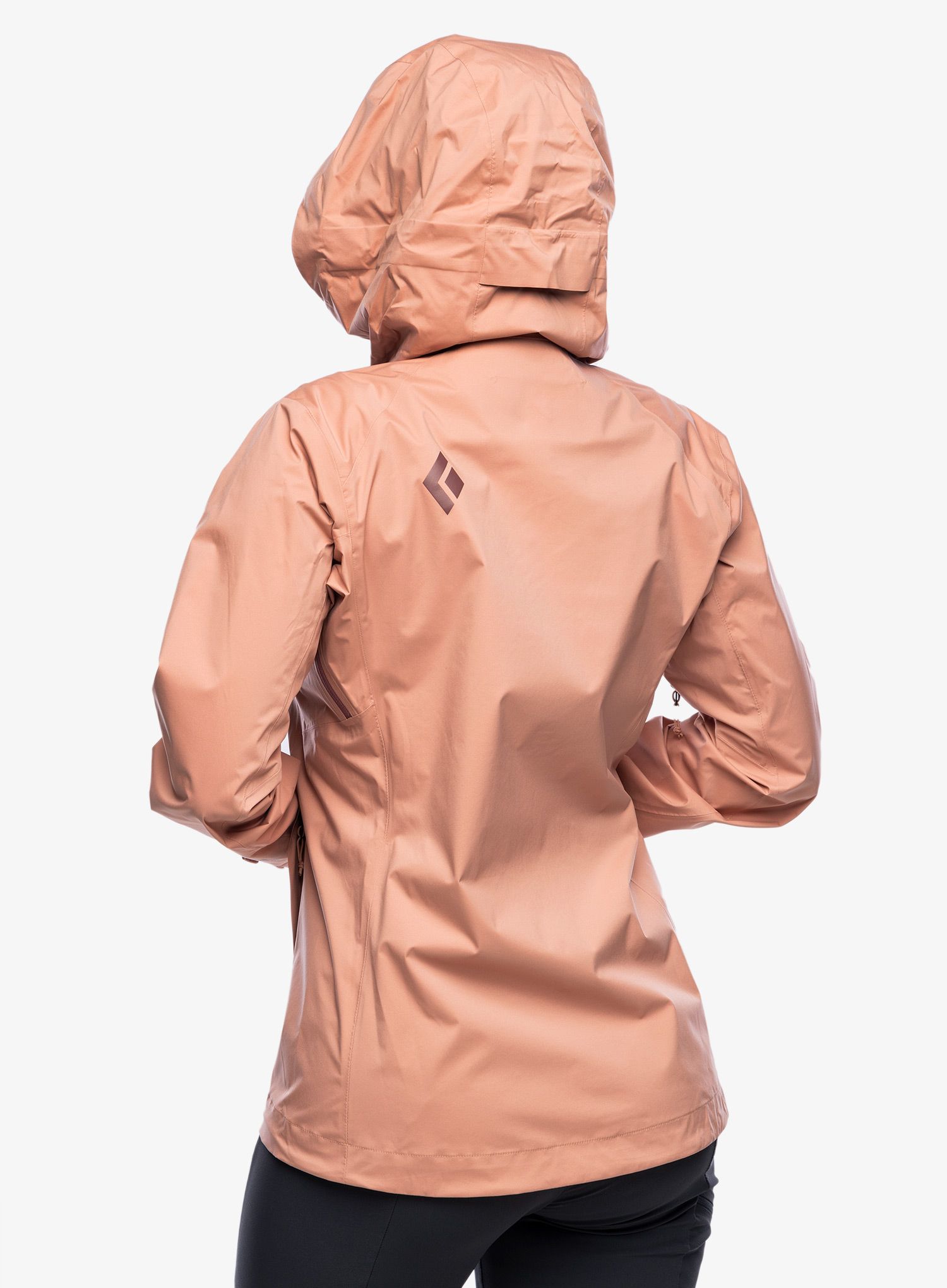Ženska jakna Black Diamond Stormline Stretch Rain Shell - chalk pink