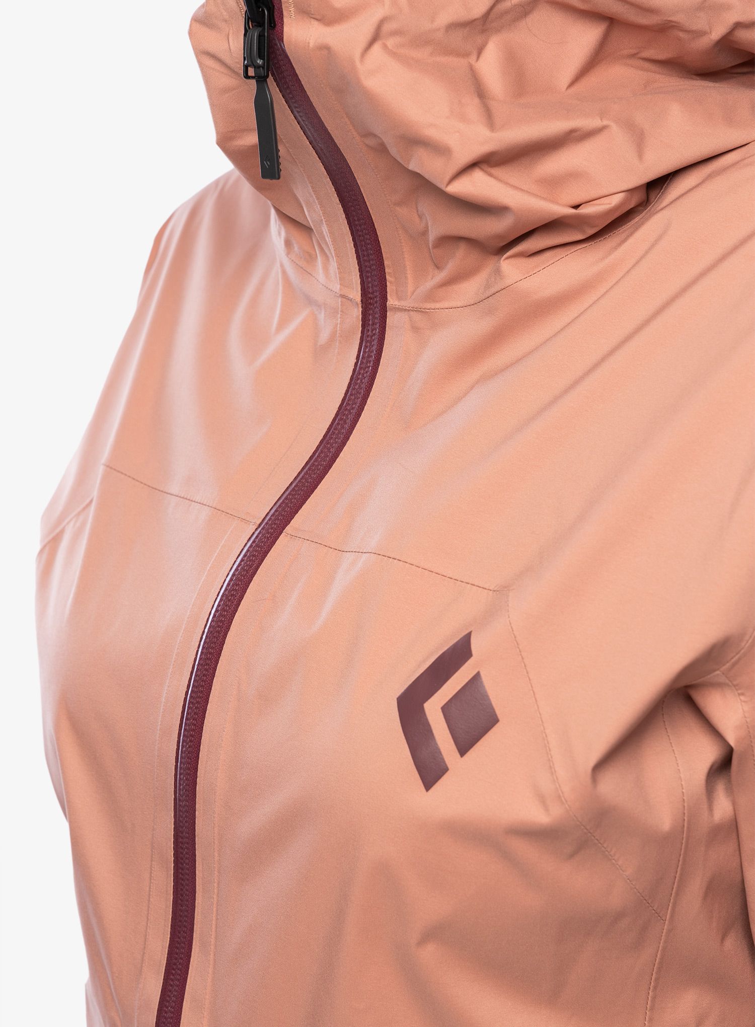 Ženska jakna Black Diamond Stormline Stretch Rain Shell - chalk pink
