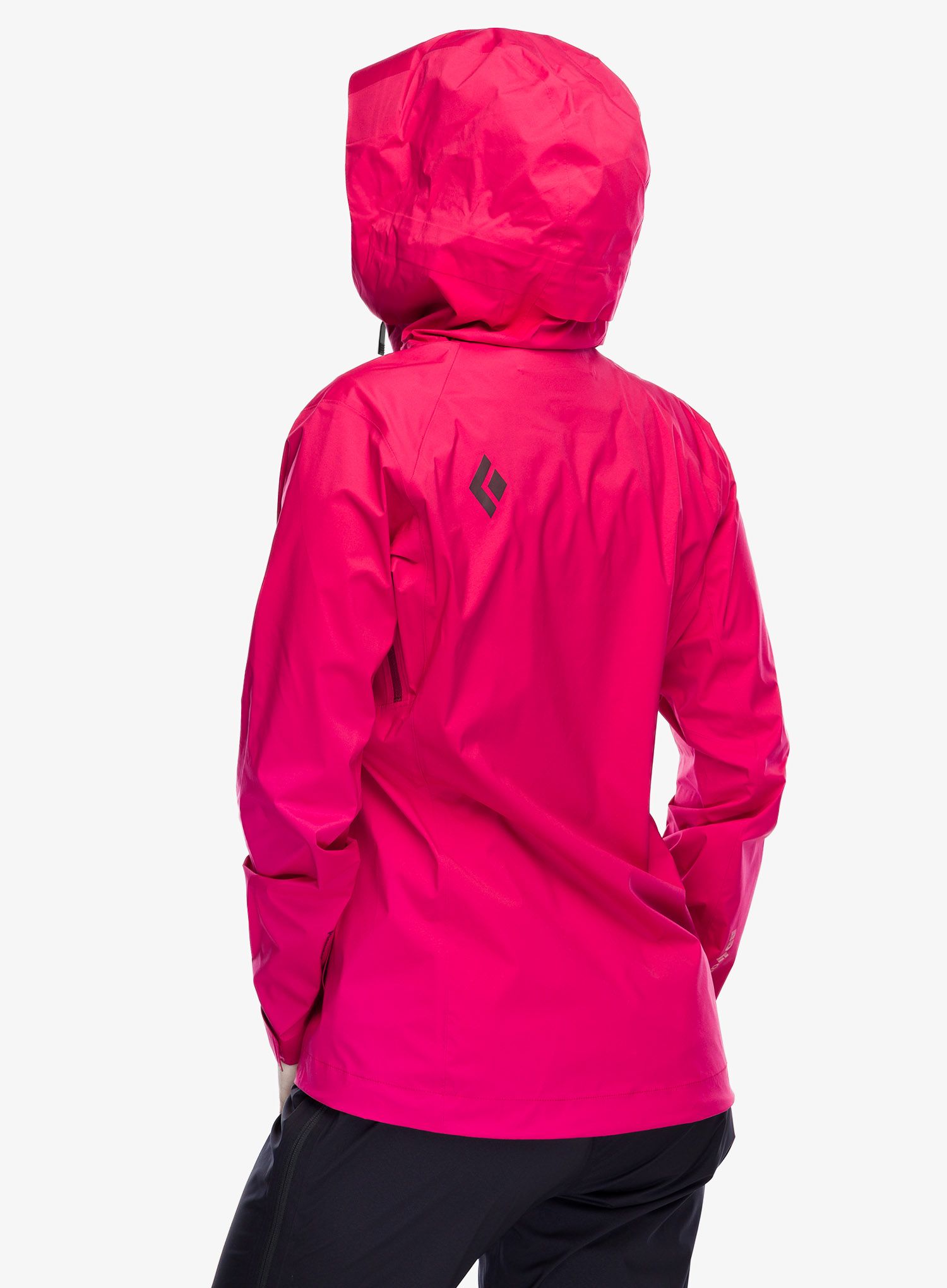 Ženska jakna Black Diamond Stormline Stretch Rain Shell - pomegranate