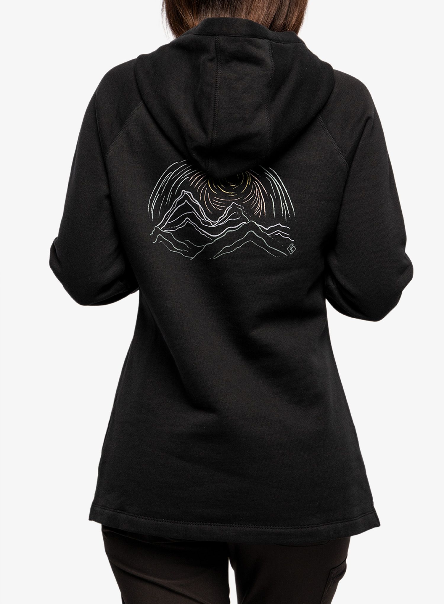 Jopica Black Diamond Summit Scribble Hoody - black