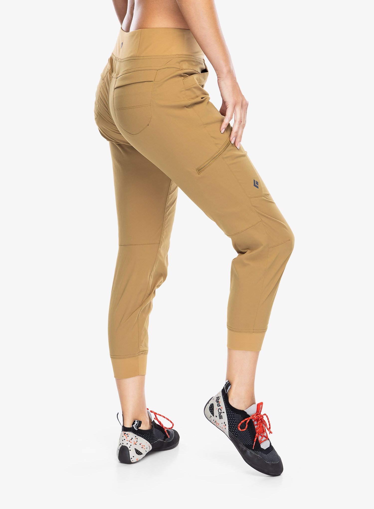Ženske hlače Black Diamond Technician Jogger Pants - flax