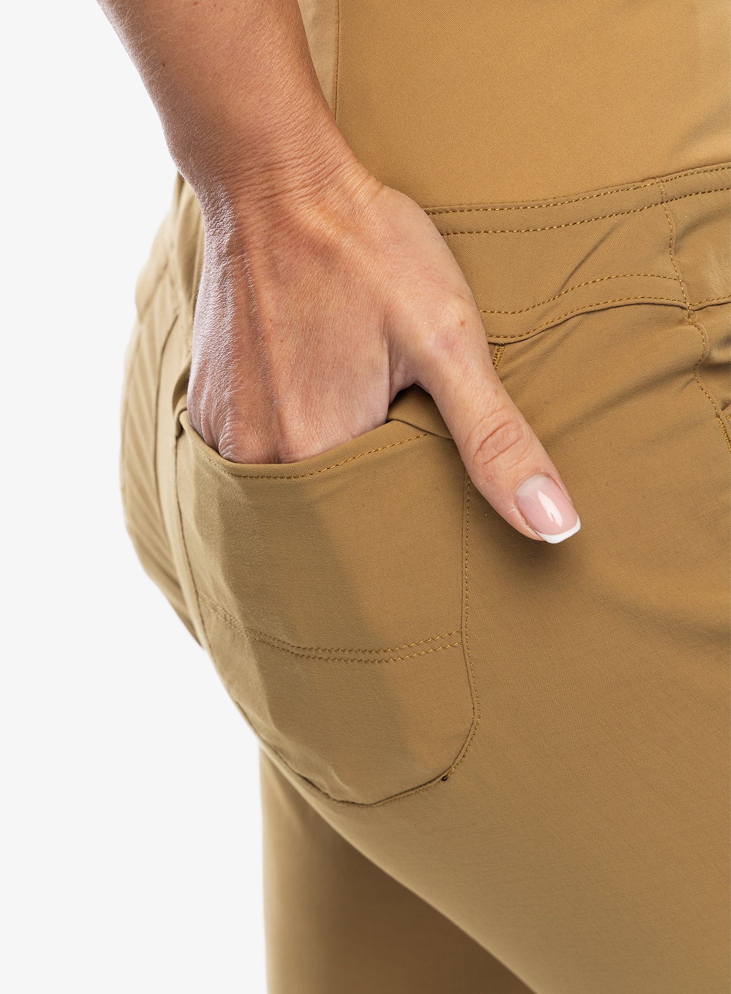 Ženske hlače Black Diamond Technician Jogger Pants - flax