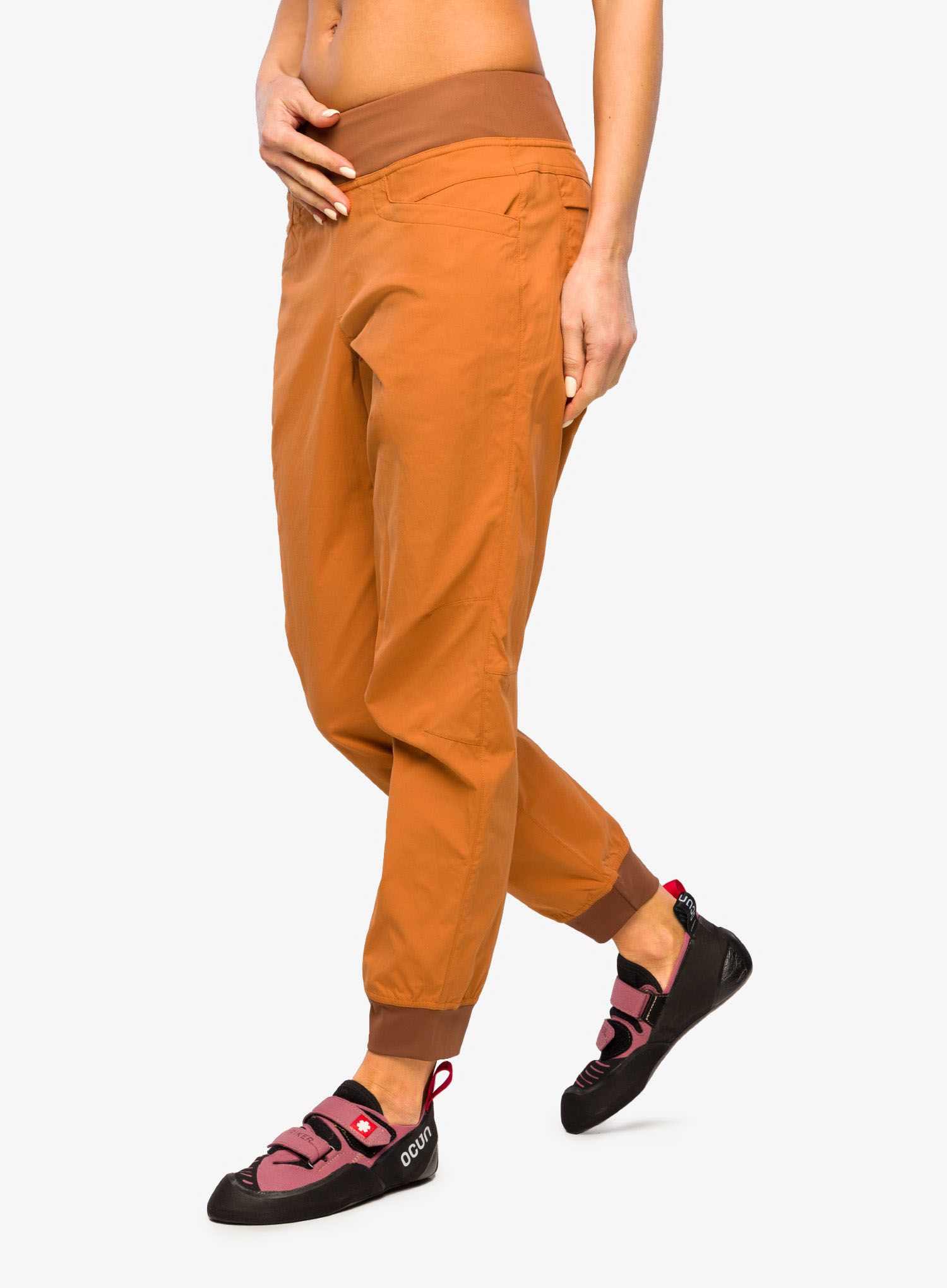 Ženske hlače Black Diamond Technician Jogger Pants - moab brown