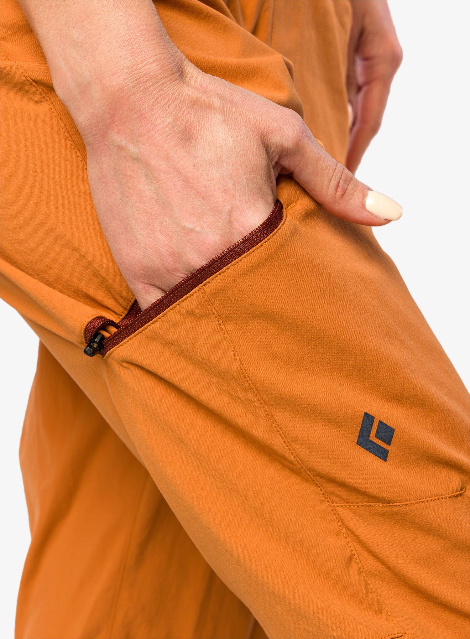 Ženske hlače Black Diamond Technician Jogger Pants - moab brown