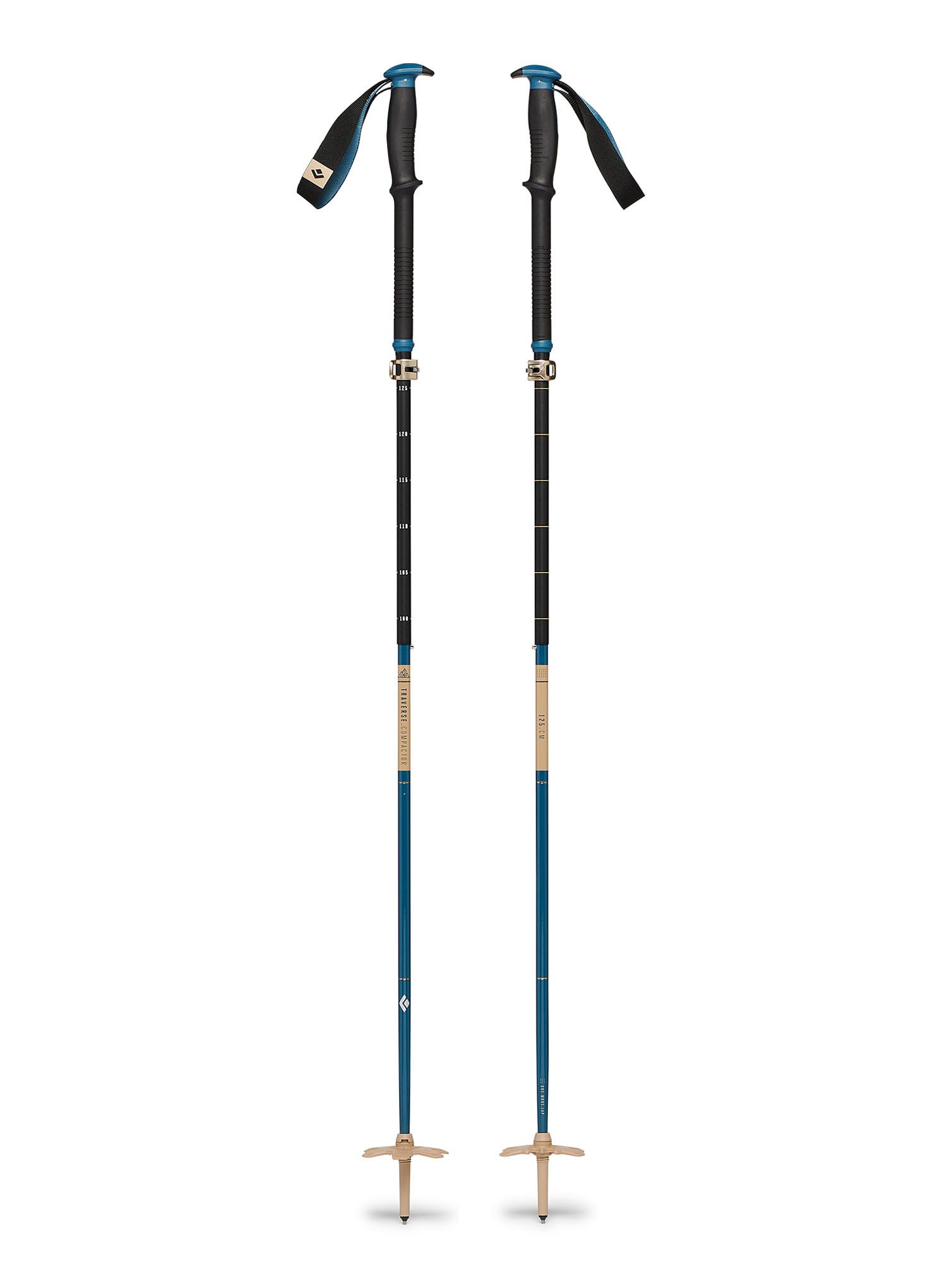 Aluminijeve palice Black Diamond Traverse Compactor Ski Poles - creek blue