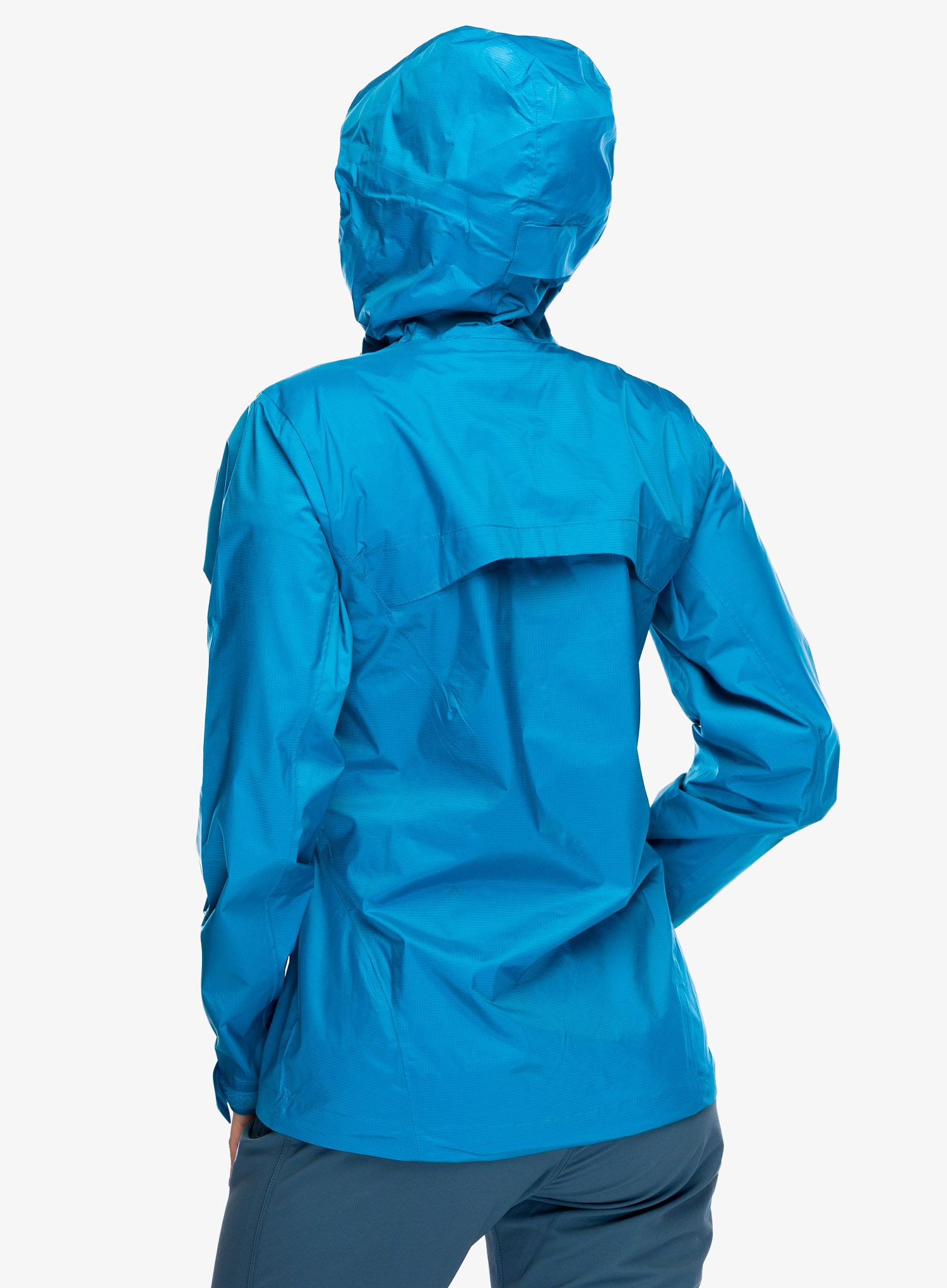 Ženska jakna Black Diamond Treeline Rain Shell - azul