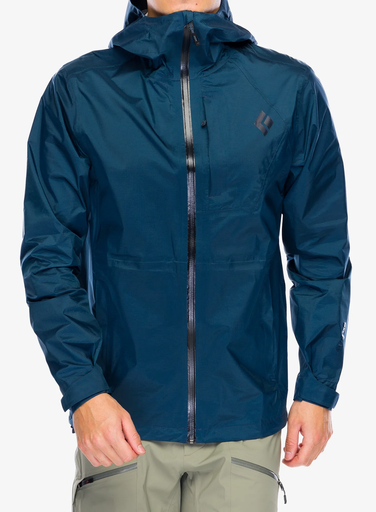 Nepremočljiva jakna Black Diamond Treeline Rain Shell - indigo