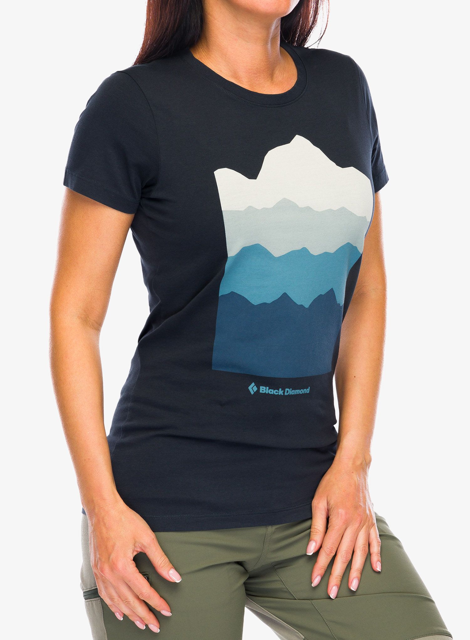 Ženska majica Black Diamond Vista Tee - eclipse