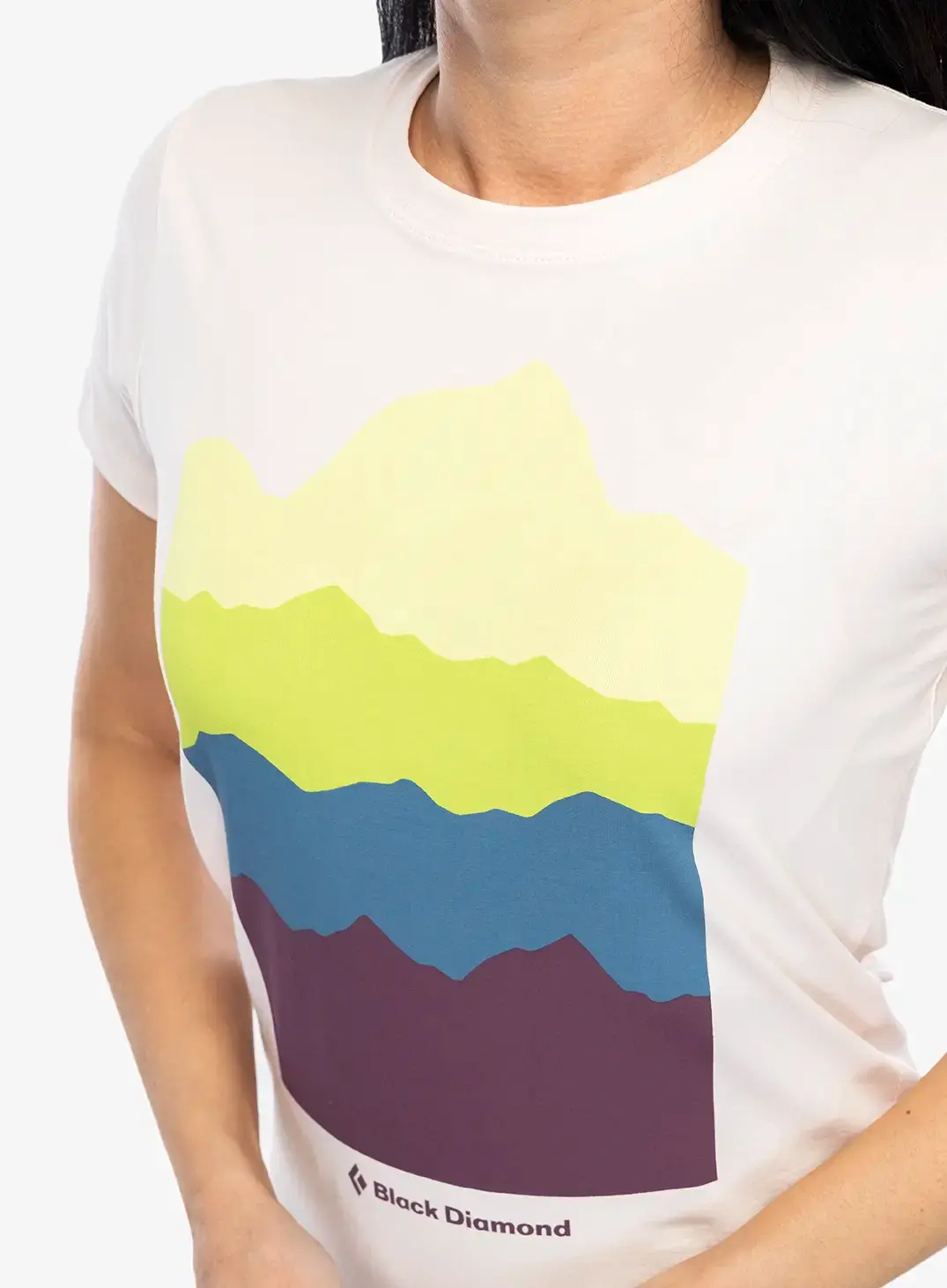 Ženska bombažna majica Black Diamond Vista Tee - ice pink