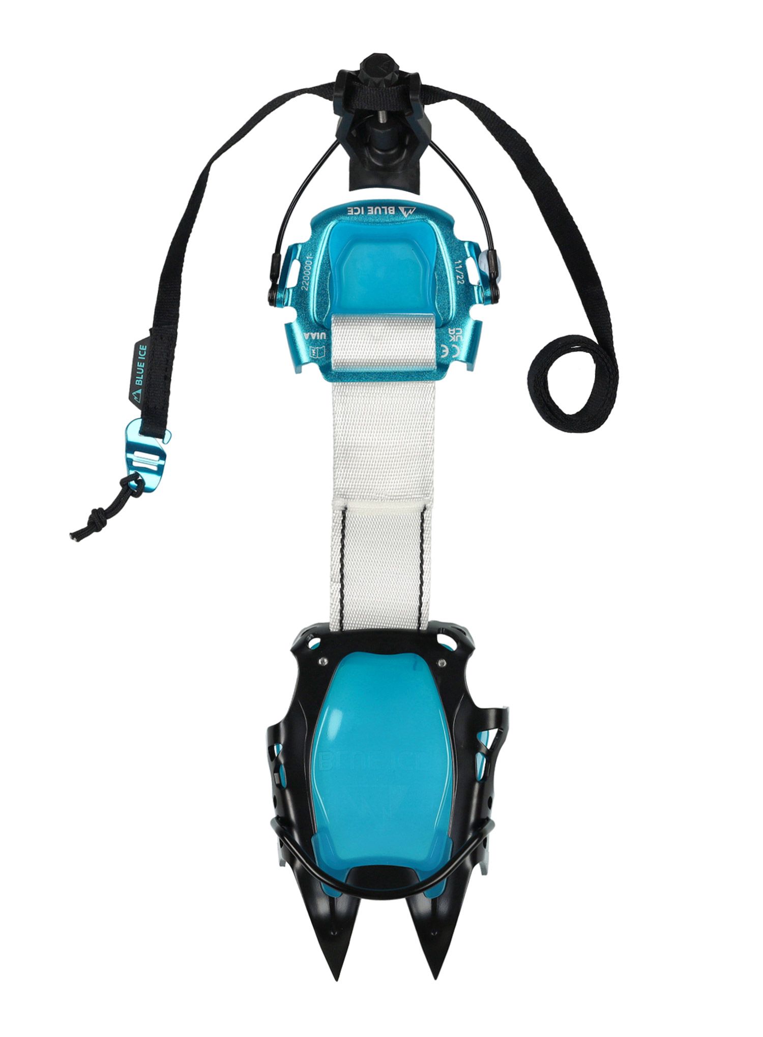 Avtomatske dereze Blue Ice Harfang Alpine Hybrid - black