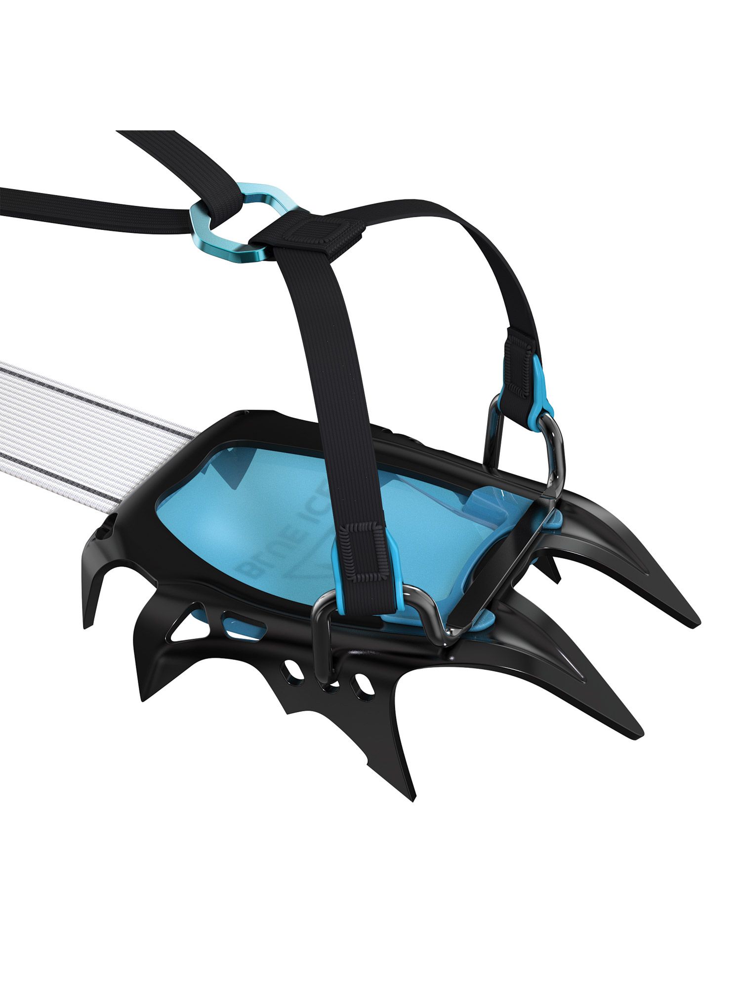 Avtomatske dereze Blue Ice Harfang Alpine Crampon - black