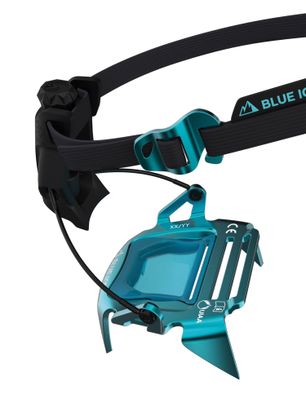 Nastavek za pritrditev derez Blue Ice Harfang Aluminium Heel - blue