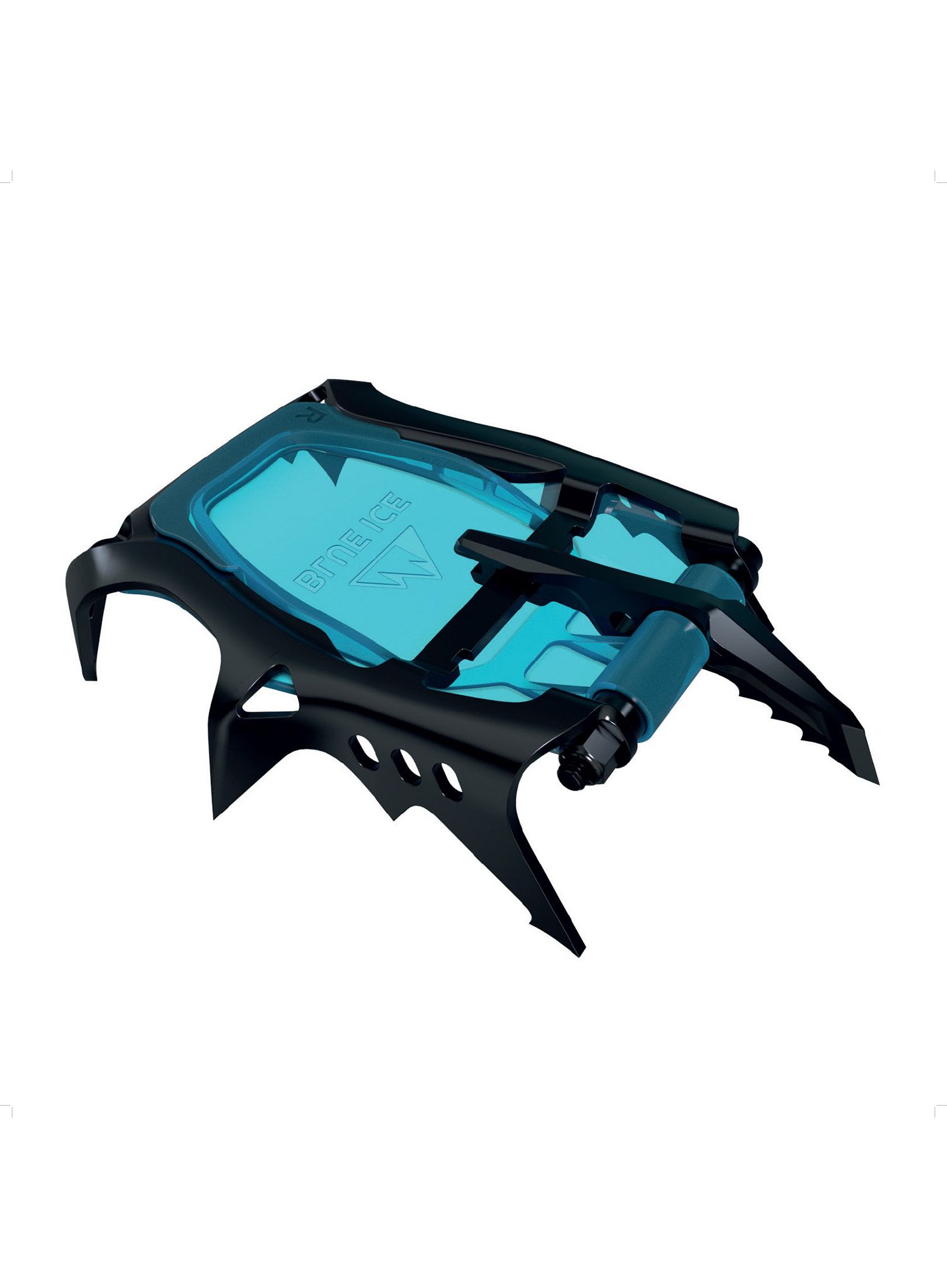 Sprednji zobci za dereze Blue Ice Harfang Tech Front Rail - black