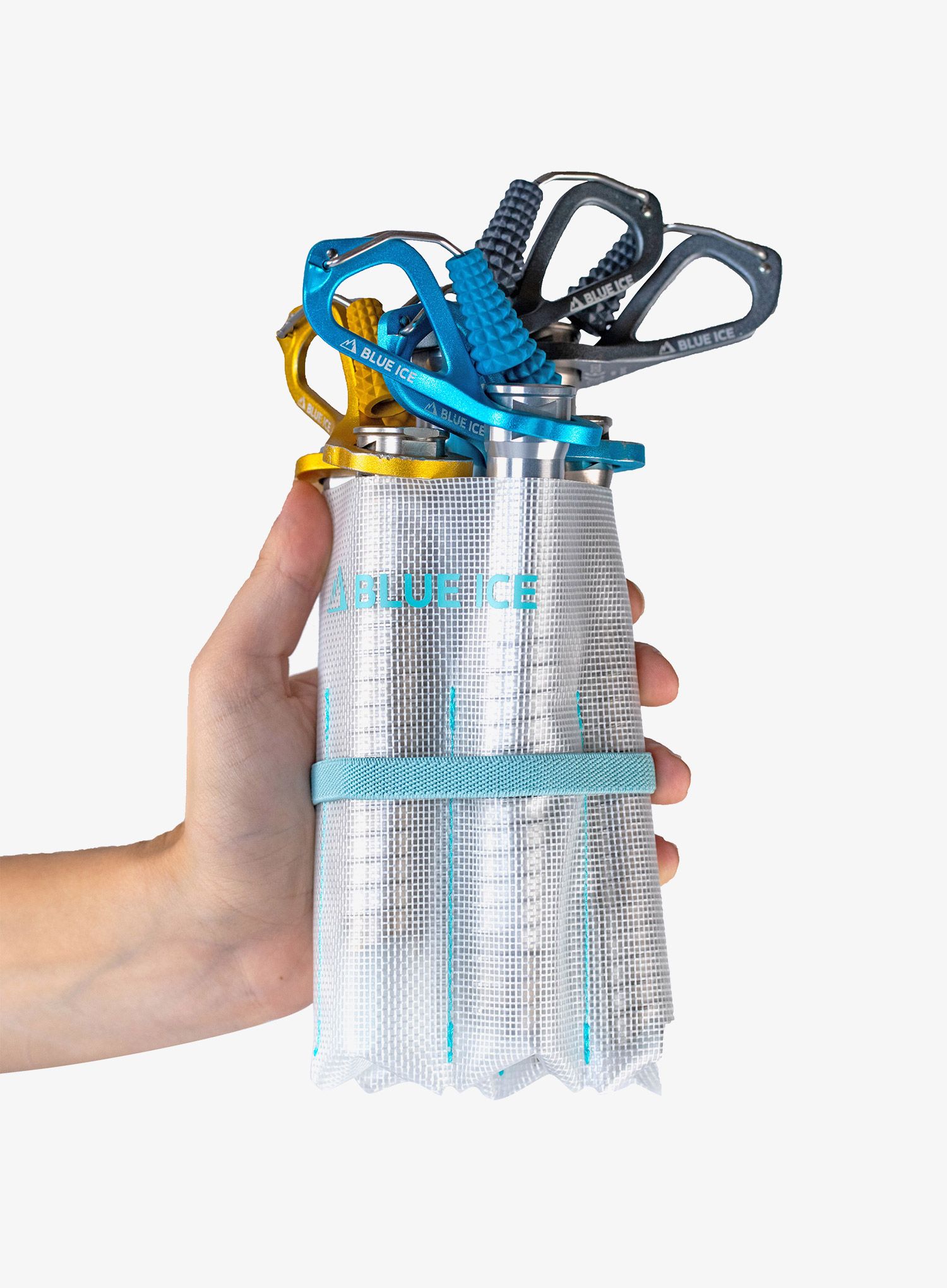 Torba Blue Ice Rollup Ice Screw Holder - ice